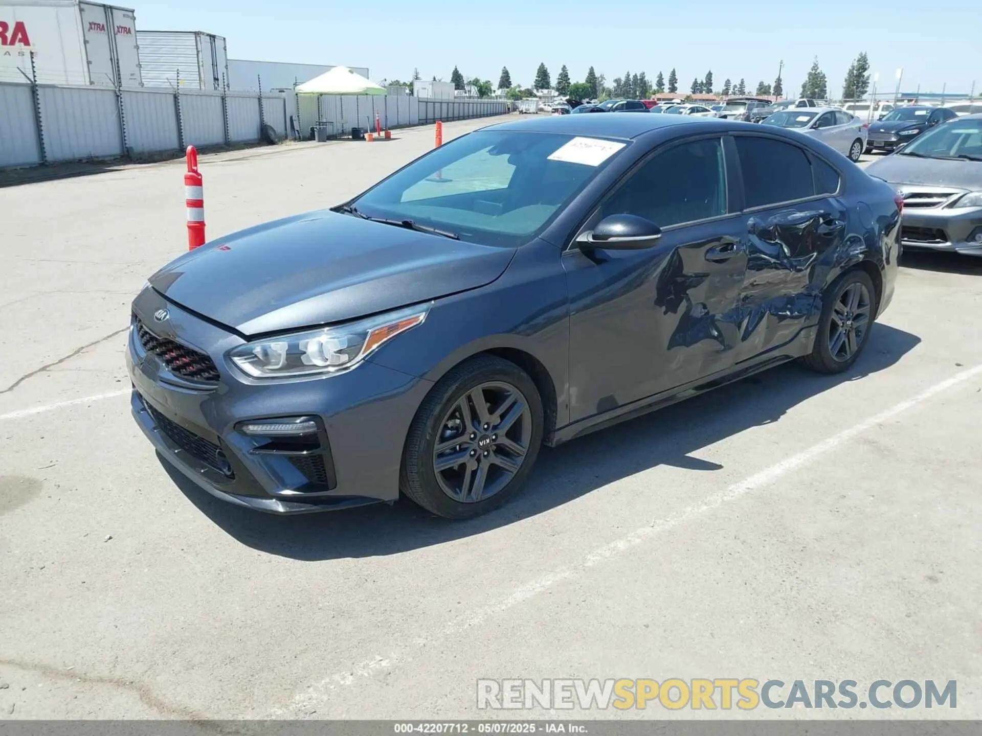 2 Photograph of a damaged car 3KPF34ADXLE252117 KIA FORTE 2020