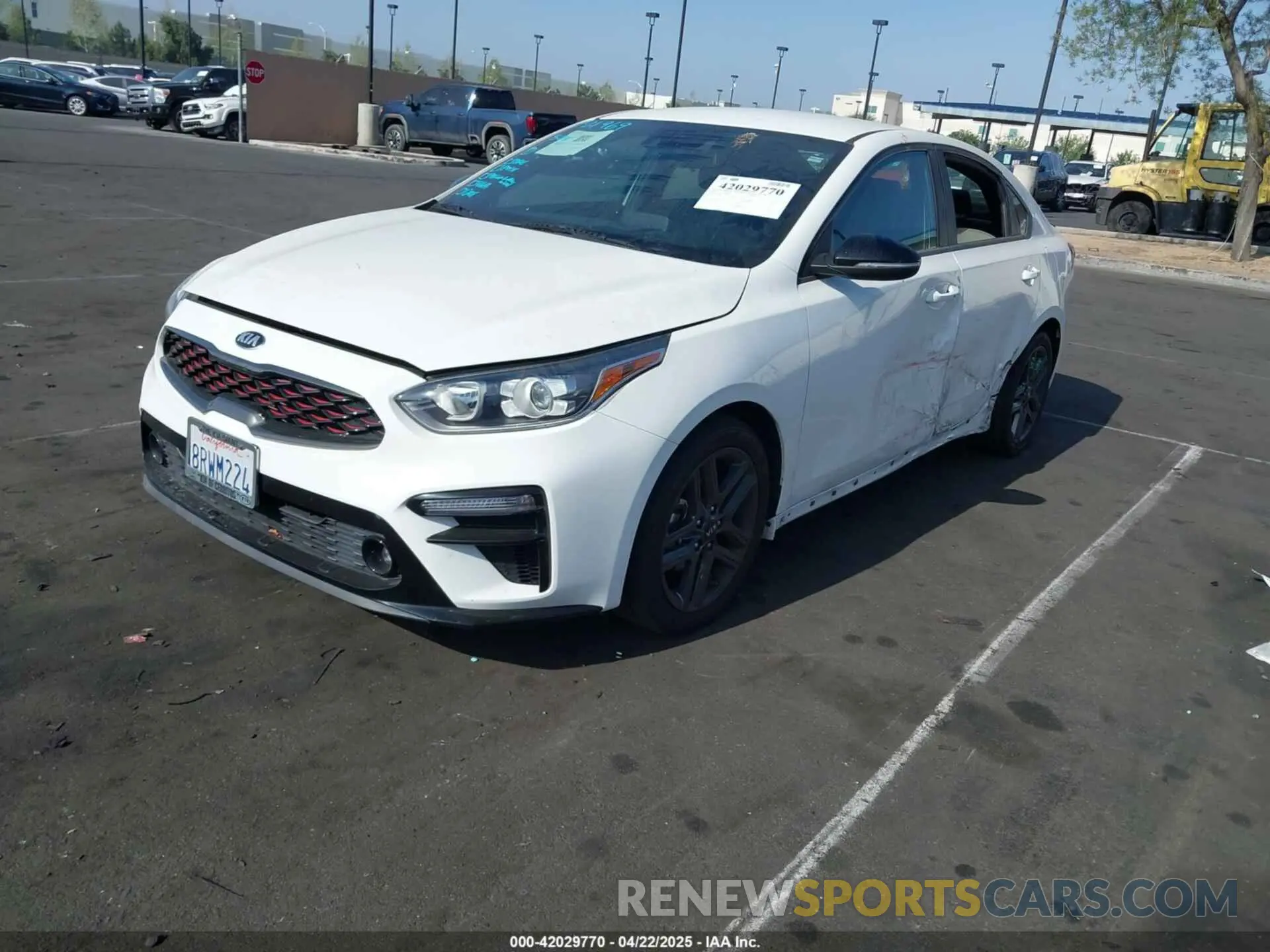 2 Photograph of a damaged car 3KPF34ADXLE256037 KIA FORTE 2020