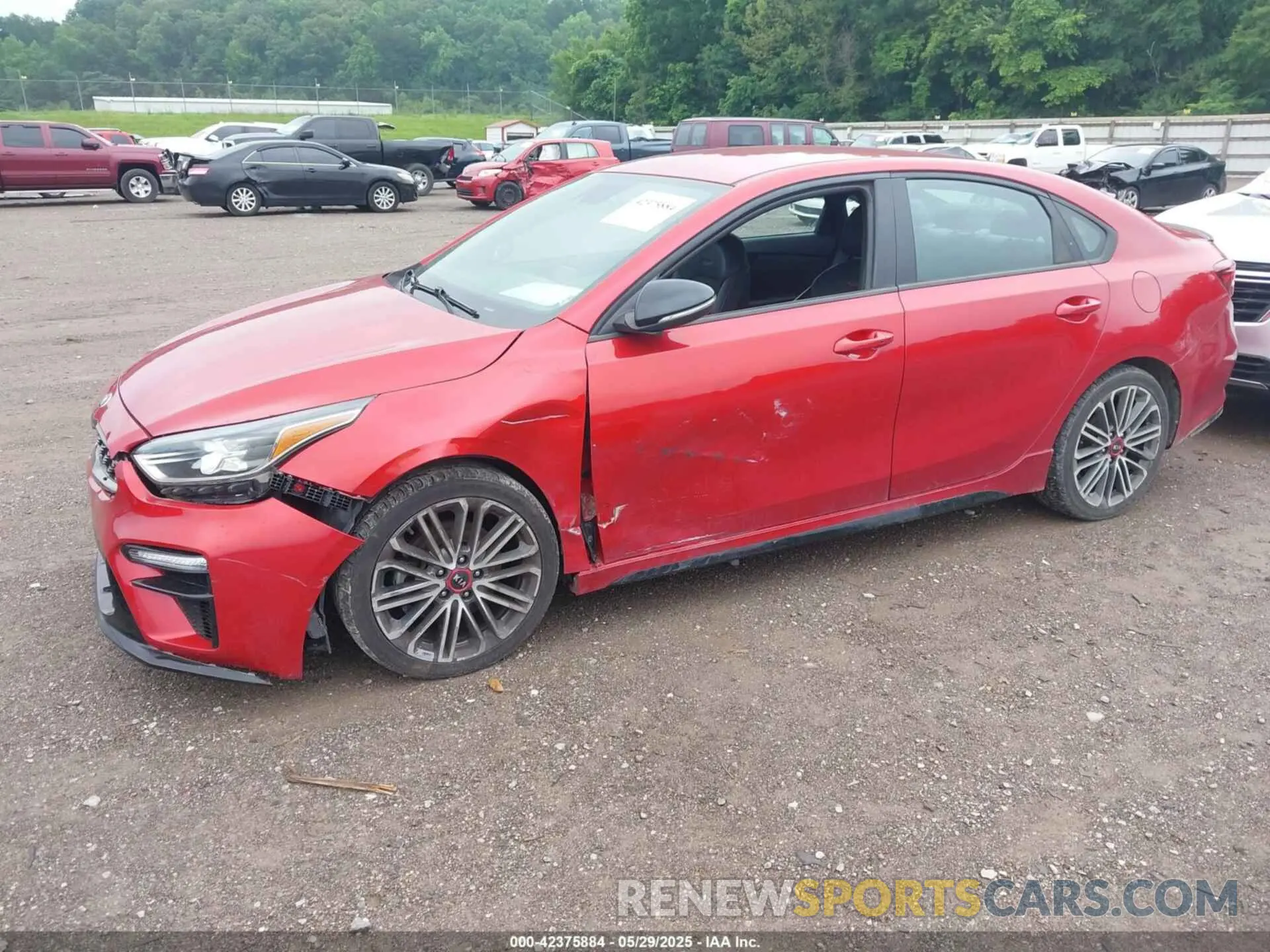 2 Photograph of a damaged car 3KPF44AC0LE226727 KIA FORTE 2020