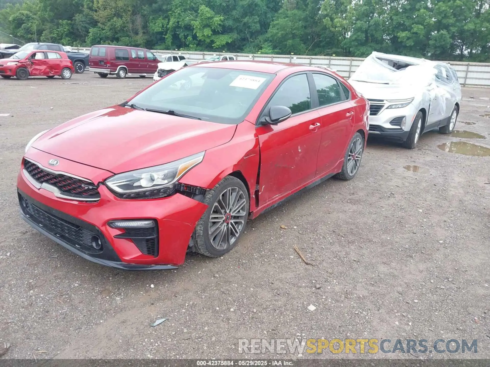 6 Photograph of a damaged car 3KPF44AC0LE226727 KIA FORTE 2020
