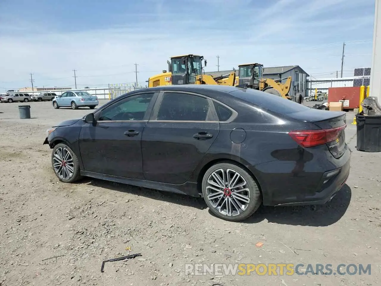 2 Photograph of a damaged car 3KPF44AC1LE227675 KIA FORTE 2020