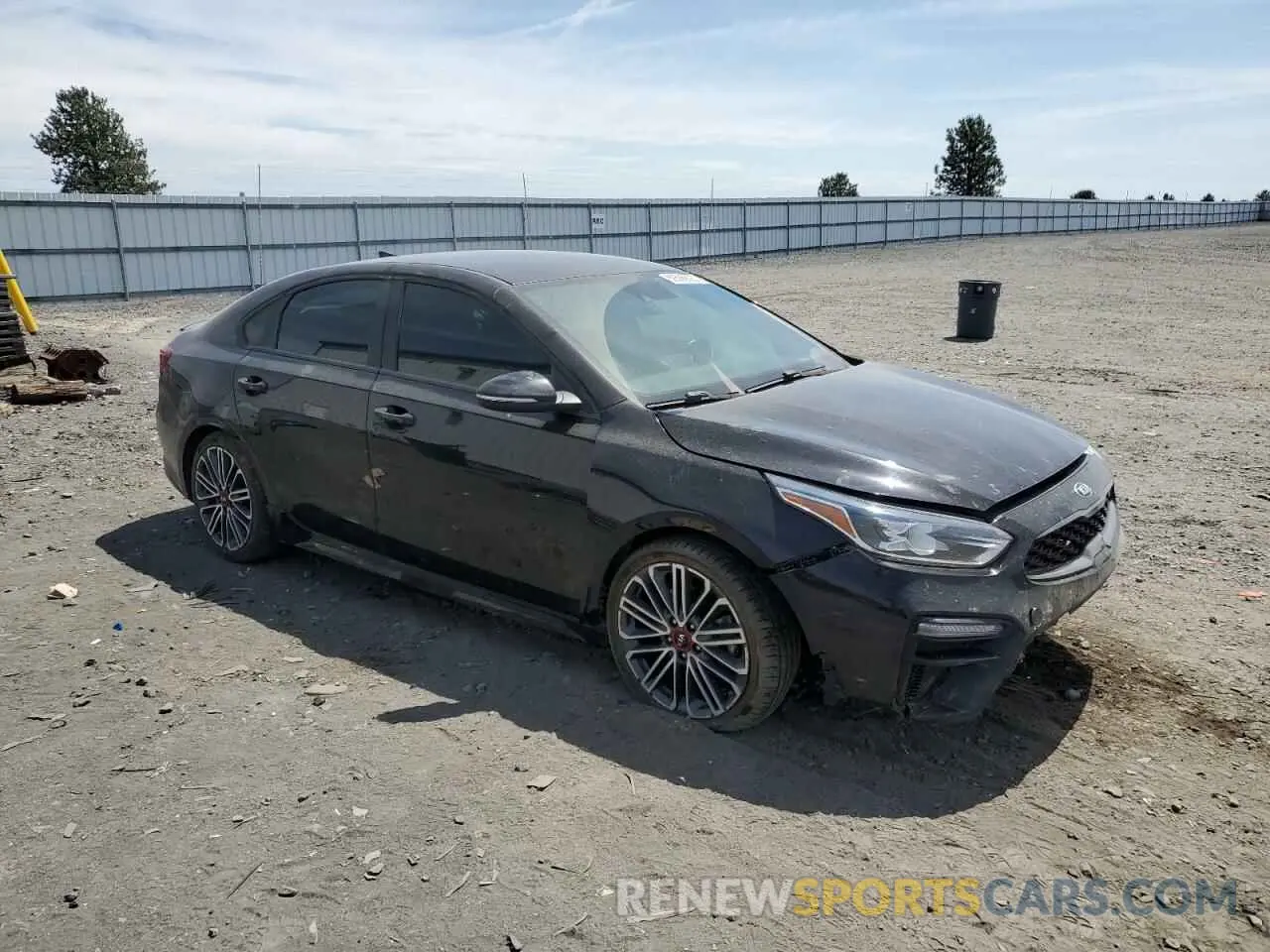 4 Photograph of a damaged car 3KPF44AC1LE227675 KIA FORTE 2020