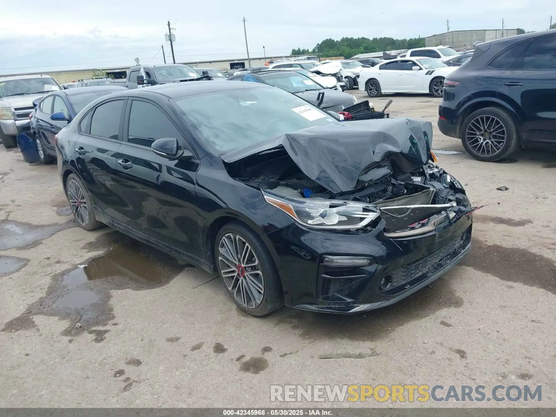 1 Photograph of a damaged car 3KPF44AC3LE238340 KIA FORTE 2020