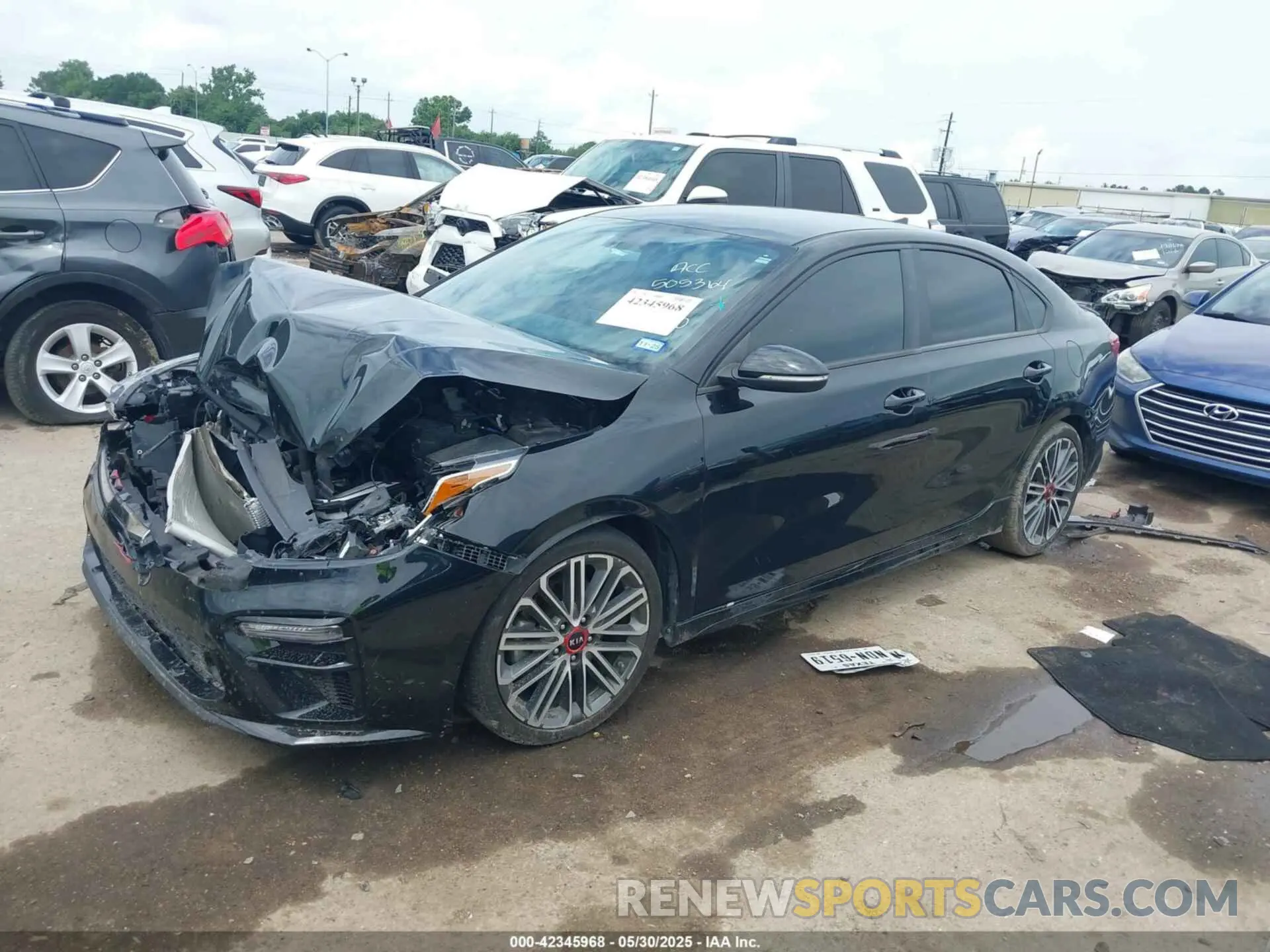 2 Photograph of a damaged car 3KPF44AC3LE238340 KIA FORTE 2020