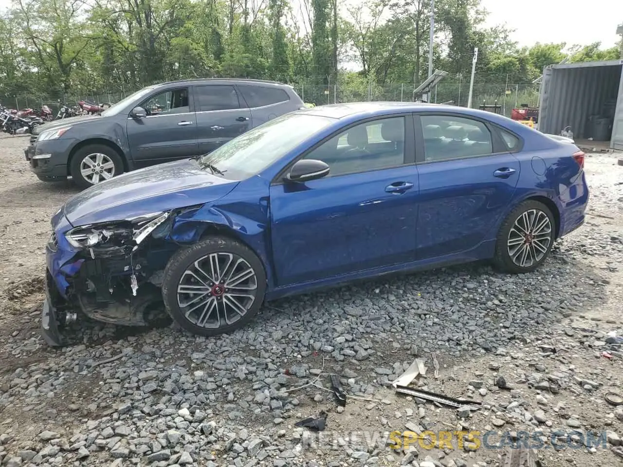 1 Photograph of a damaged car 3KPF44AC4LE167827 KIA FORTE 2020