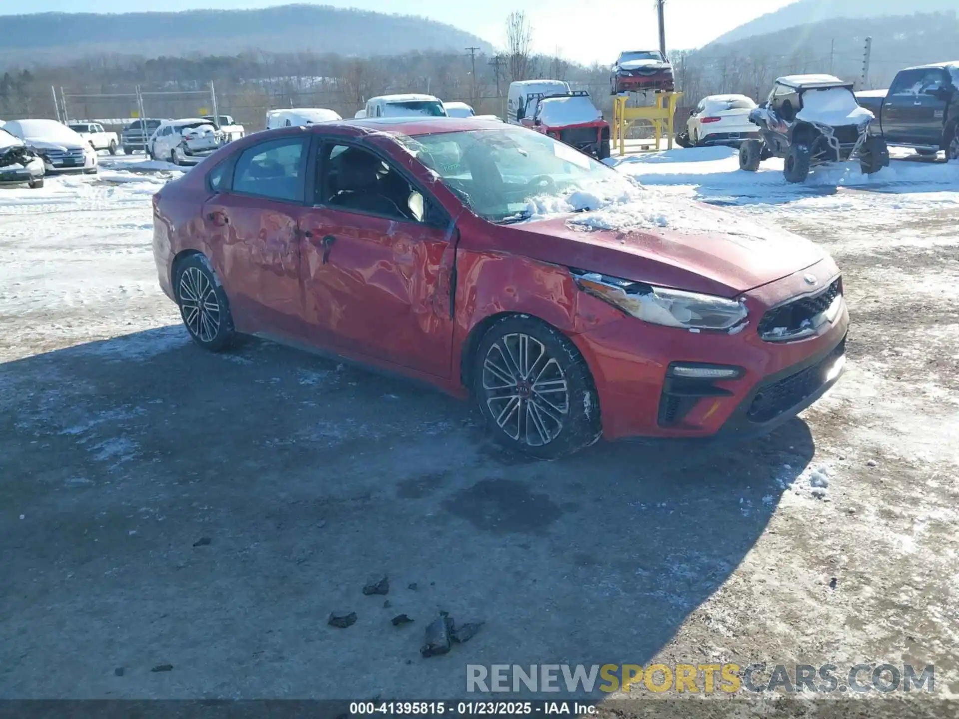 1 Photograph of a damaged car 3KPF44AC4LE168797 KIA FORTE 2020