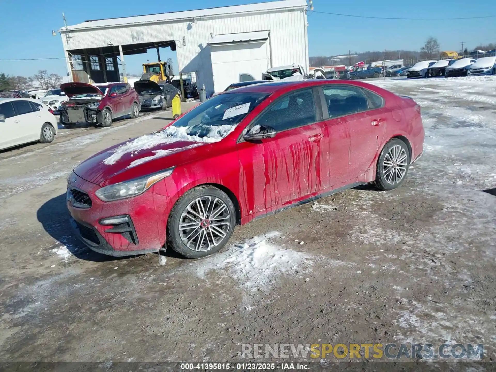 2 Photograph of a damaged car 3KPF44AC4LE168797 KIA FORTE 2020