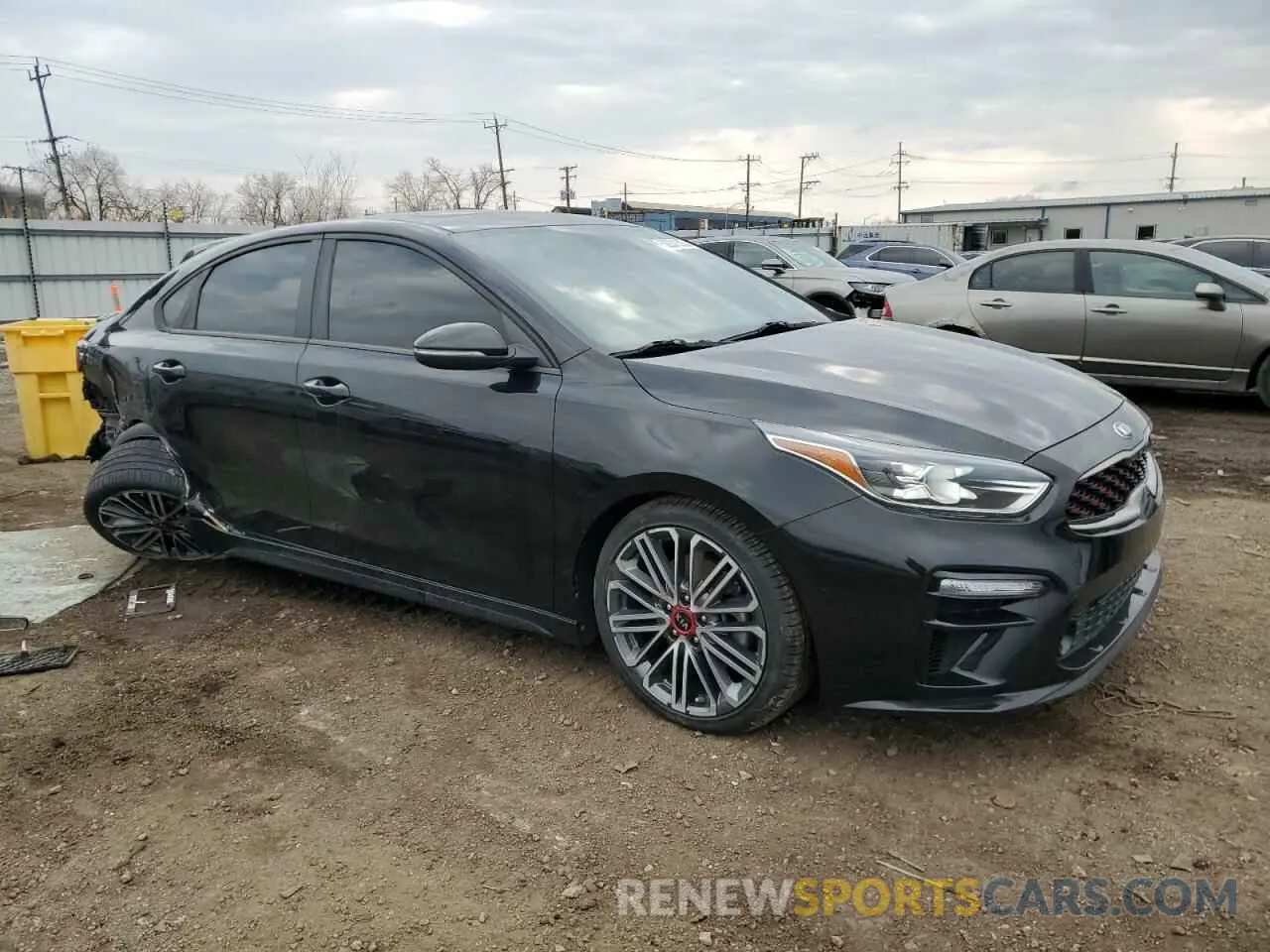 4 Photograph of a damaged car 3KPF44AC5LE145786 KIA FORTE 2020