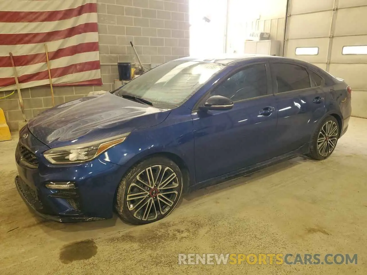 1 Photograph of a damaged car 3KPF44AC6LE183897 KIA FORTE 2020