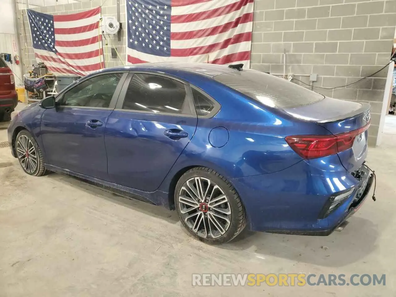 2 Photograph of a damaged car 3KPF44AC6LE183897 KIA FORTE 2020