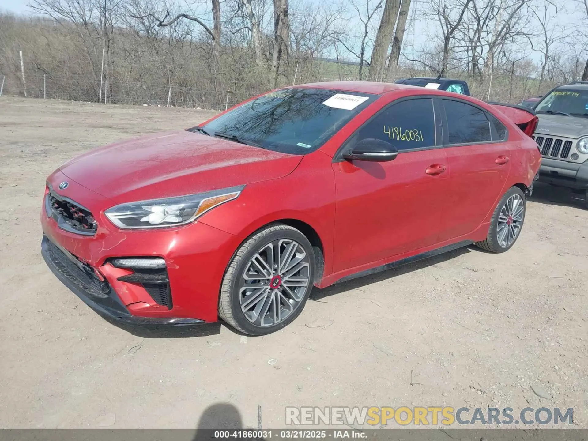 2 Photograph of a damaged car 3KPF44AC6LE260770 KIA FORTE 2020