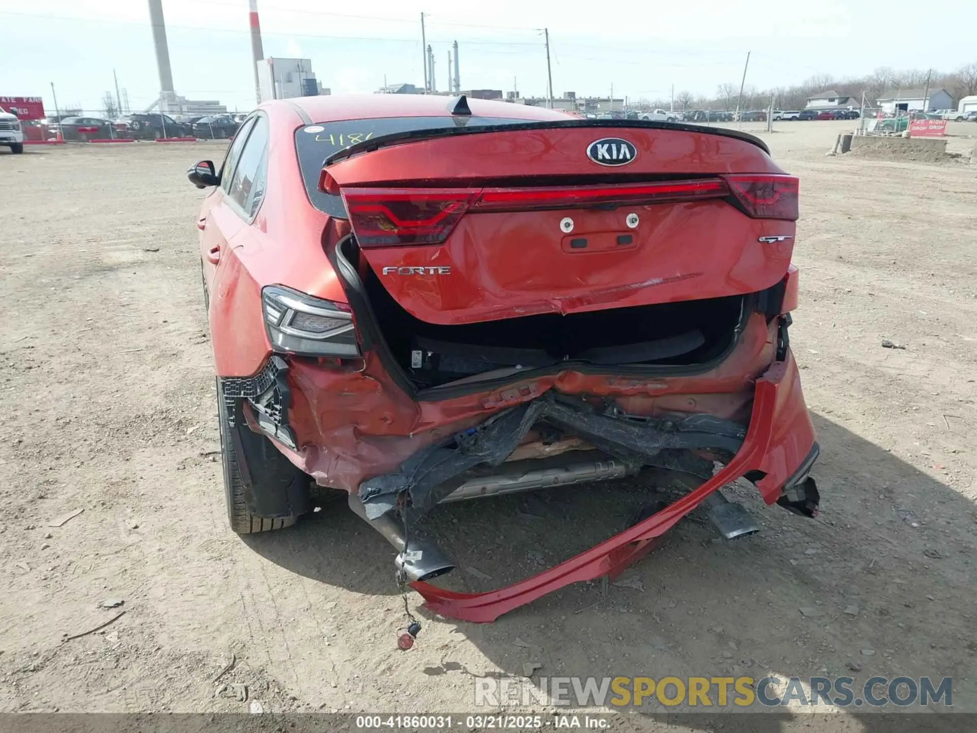6 Photograph of a damaged car 3KPF44AC6LE260770 KIA FORTE 2020