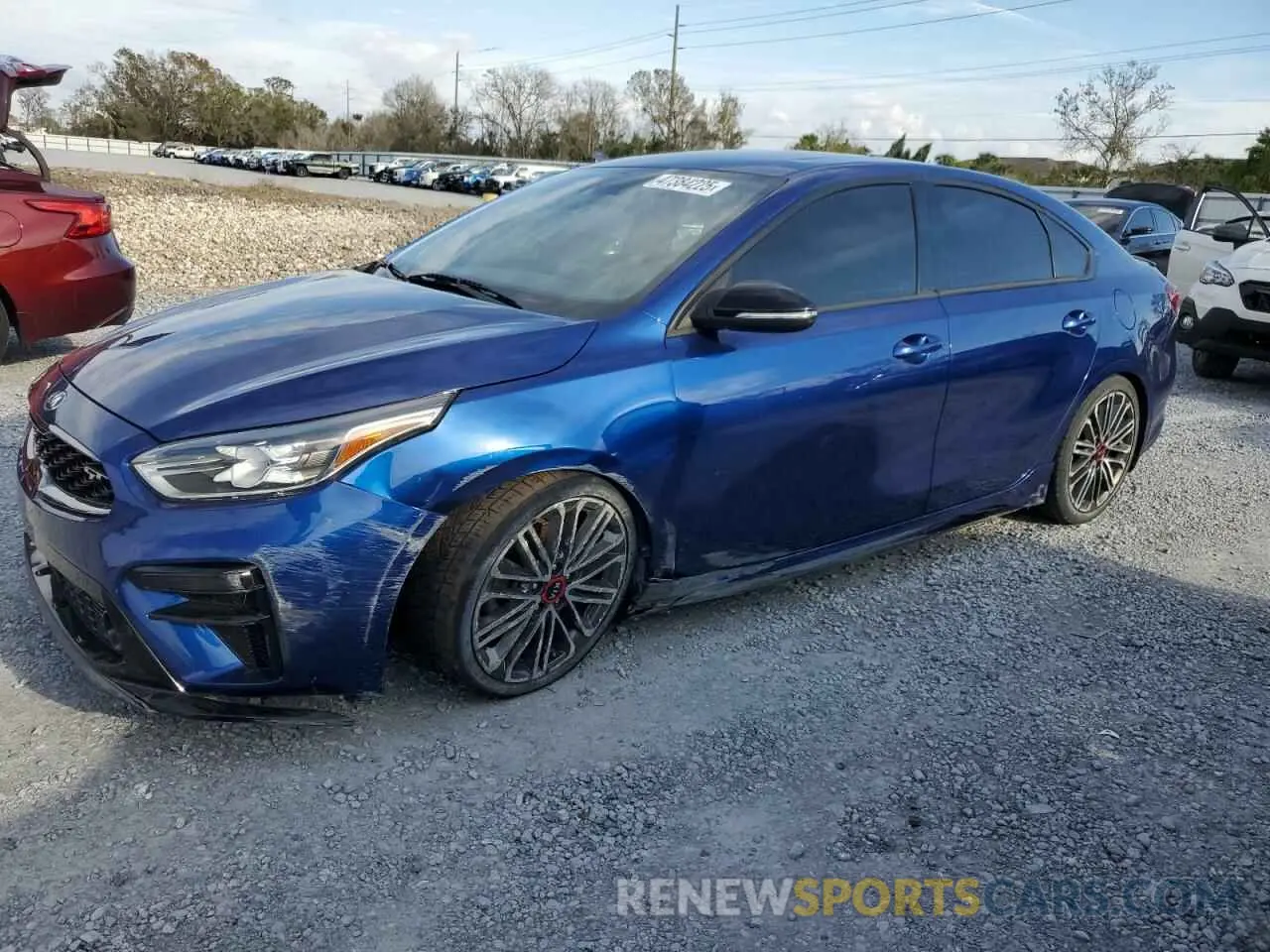 1 Photograph of a damaged car 3KPF44AC7LE229530 KIA FORTE 2020