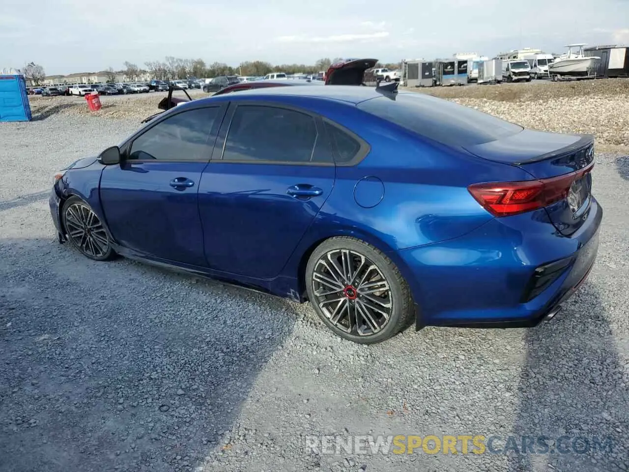 2 Photograph of a damaged car 3KPF44AC7LE229530 KIA FORTE 2020