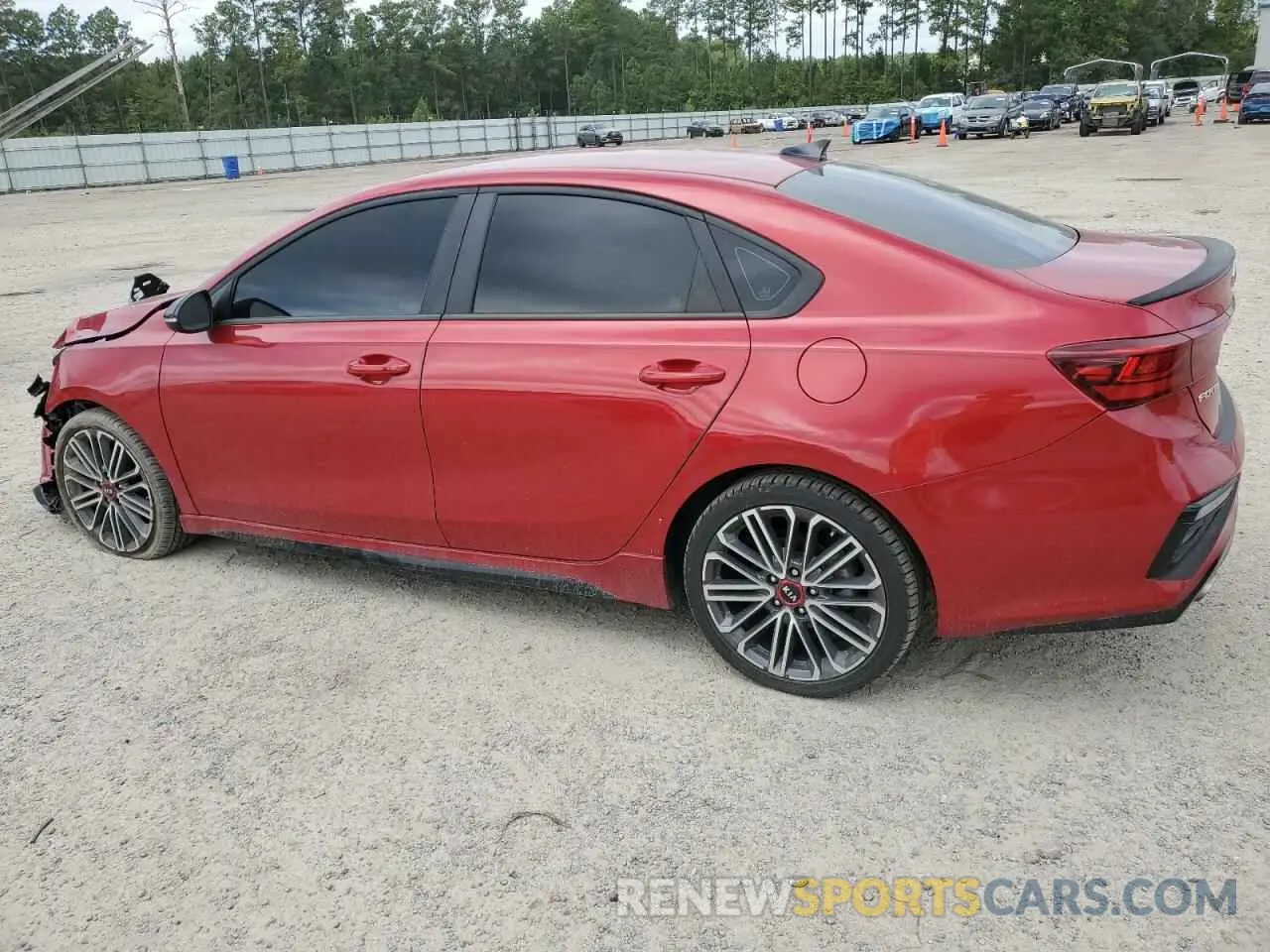 2 Photograph of a damaged car 3KPF44AC7LE240124 KIA FORTE 2020