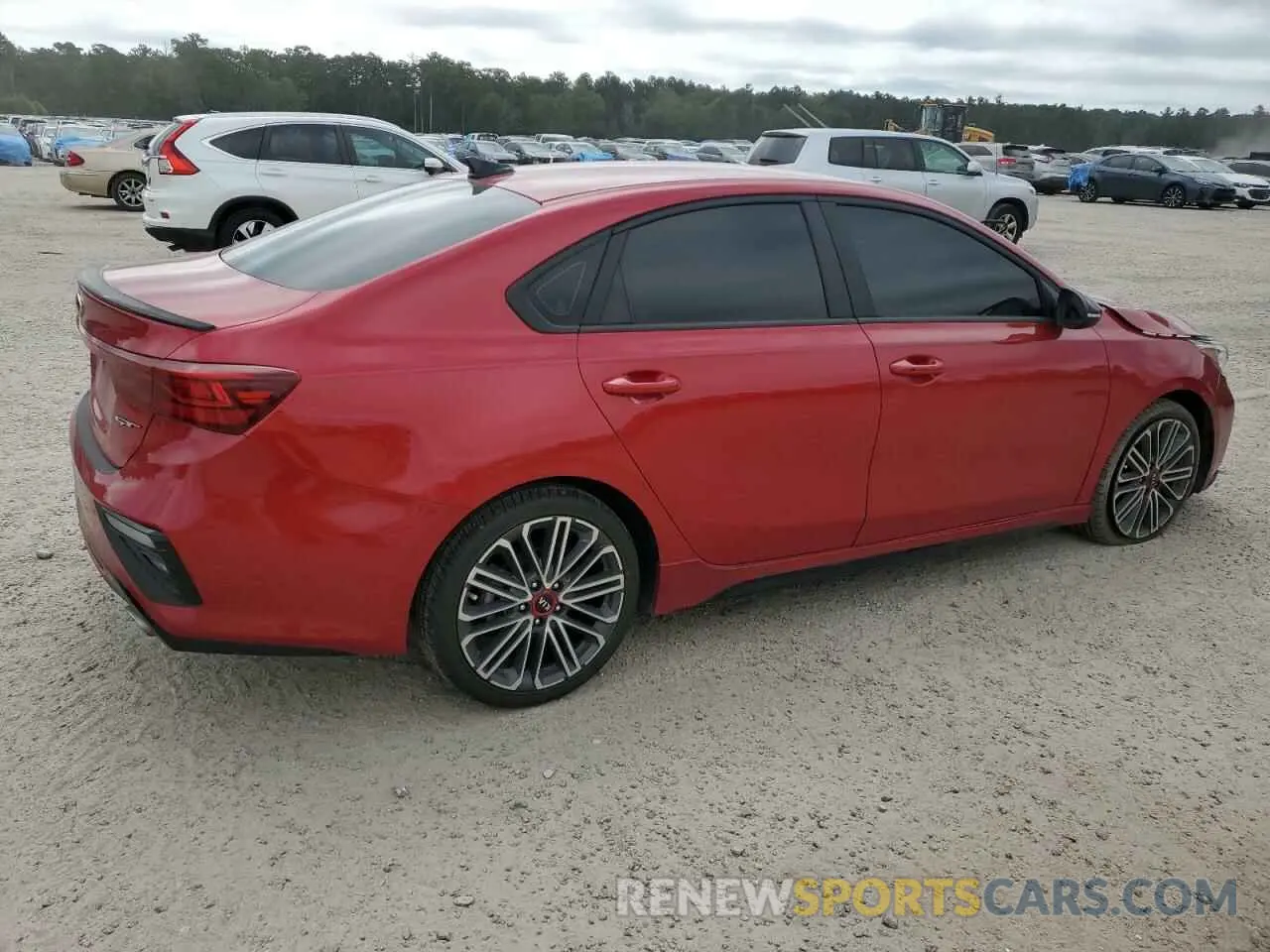 3 Photograph of a damaged car 3KPF44AC7LE240124 KIA FORTE 2020