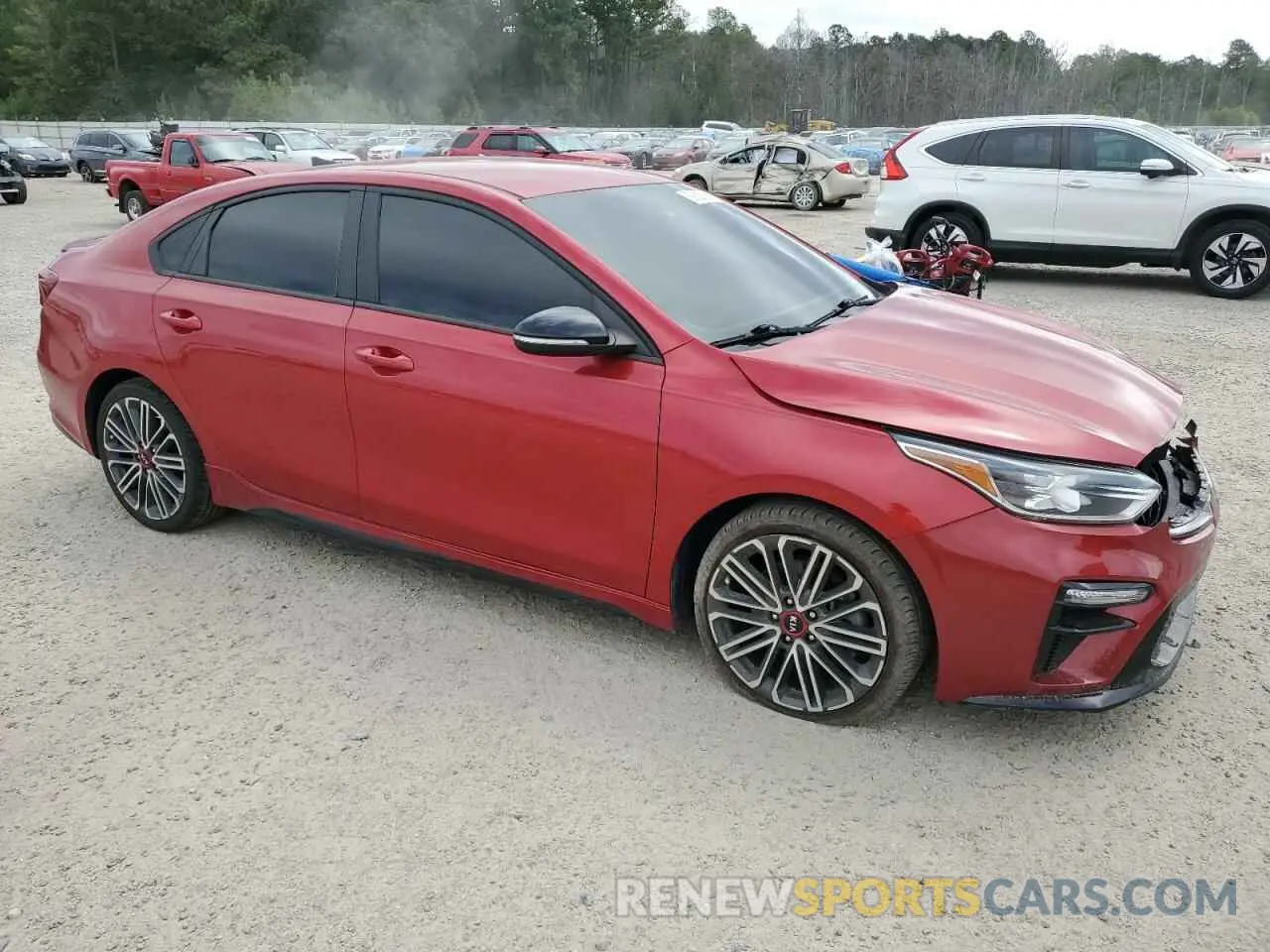4 Photograph of a damaged car 3KPF44AC7LE240124 KIA FORTE 2020