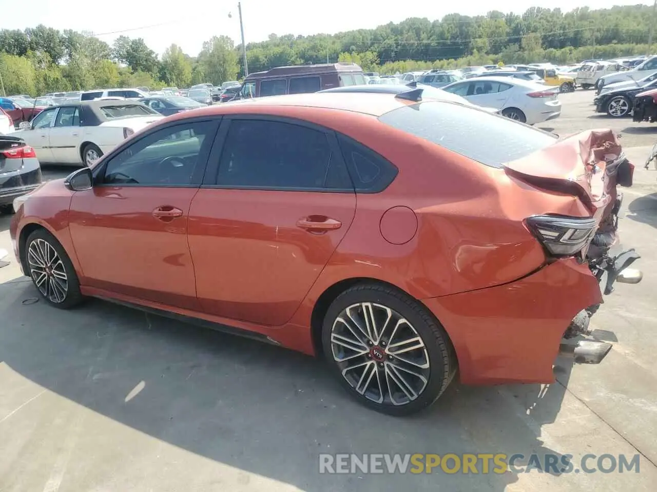 2 Photograph of a damaged car 3KPF44AC8LE171492 KIA FORTE 2020