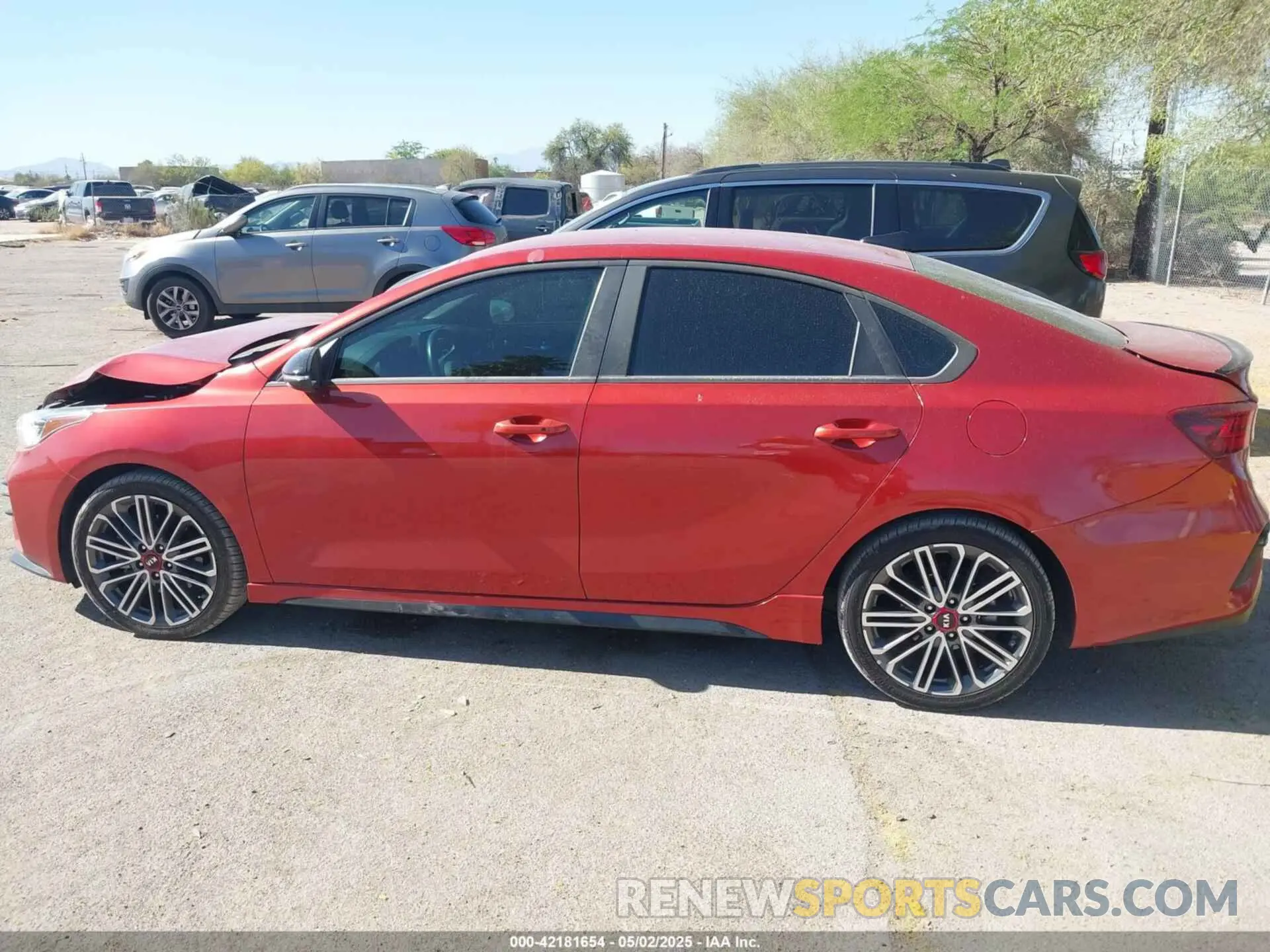 14 Photograph of a damaged car 3KPF44AC9LE227620 KIA FORTE 2020