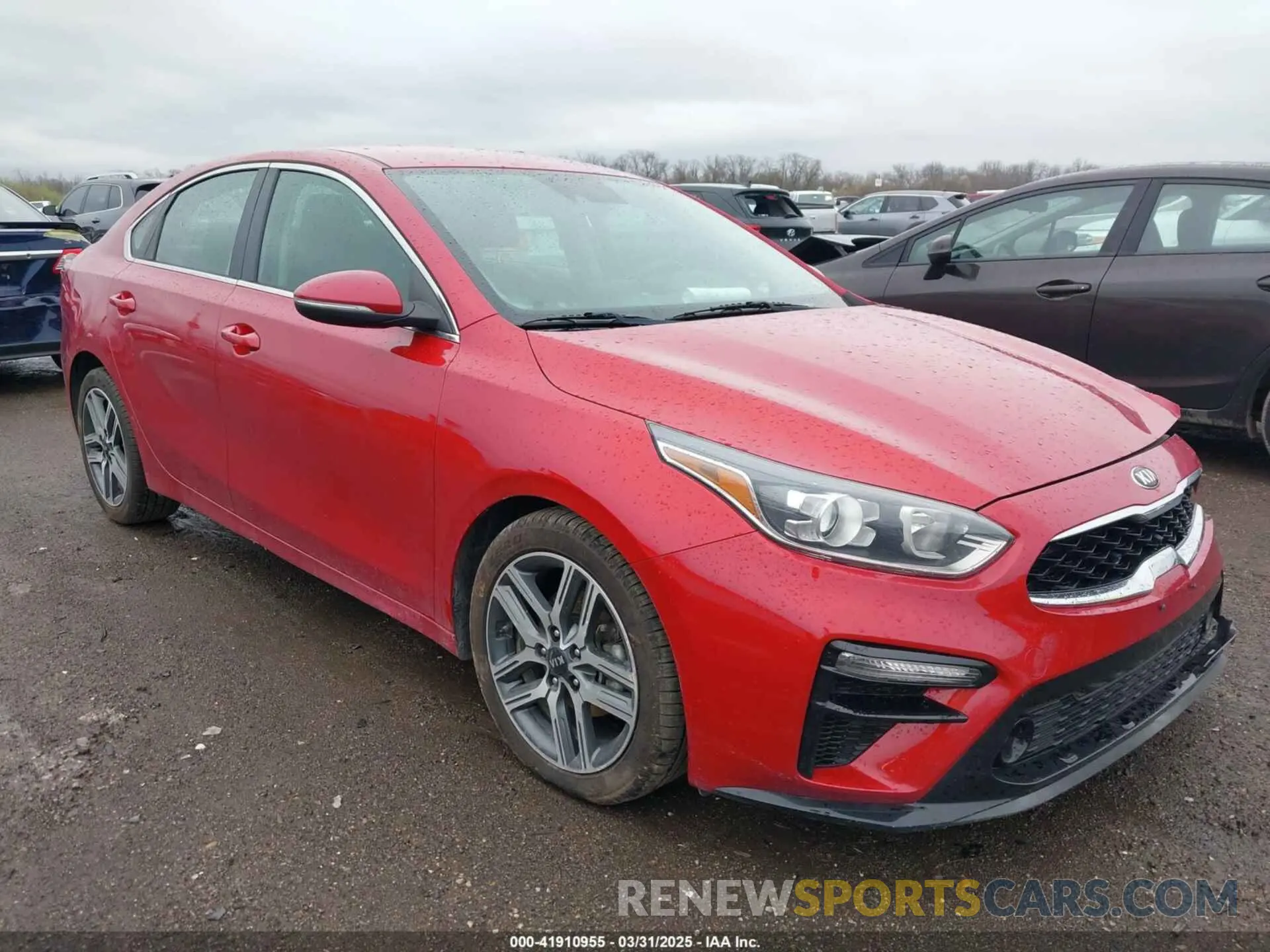 1 Photograph of a damaged car 3KPF54AD3LE167436 KIA FORTE 2020