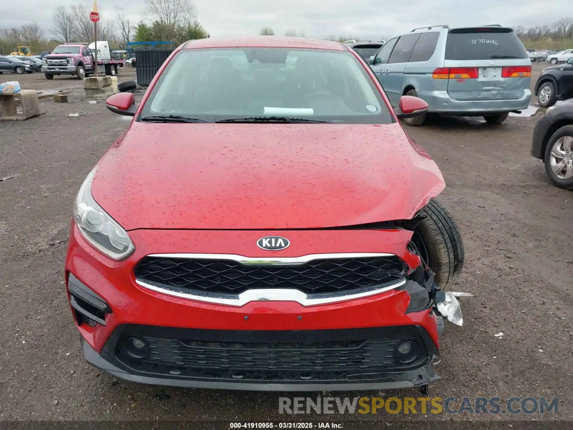 12 Photograph of a damaged car 3KPF54AD3LE167436 KIA FORTE 2020