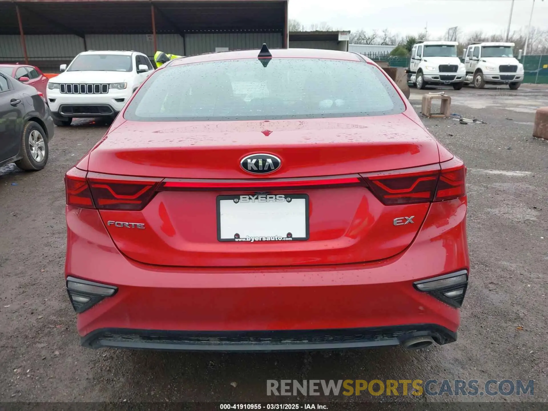 16 Photograph of a damaged car 3KPF54AD3LE167436 KIA FORTE 2020