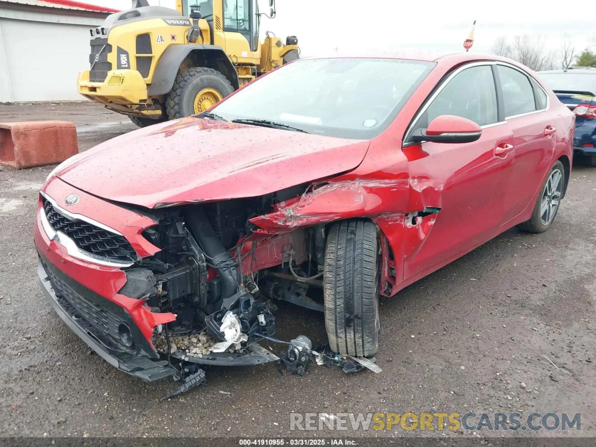 2 Photograph of a damaged car 3KPF54AD3LE167436 KIA FORTE 2020