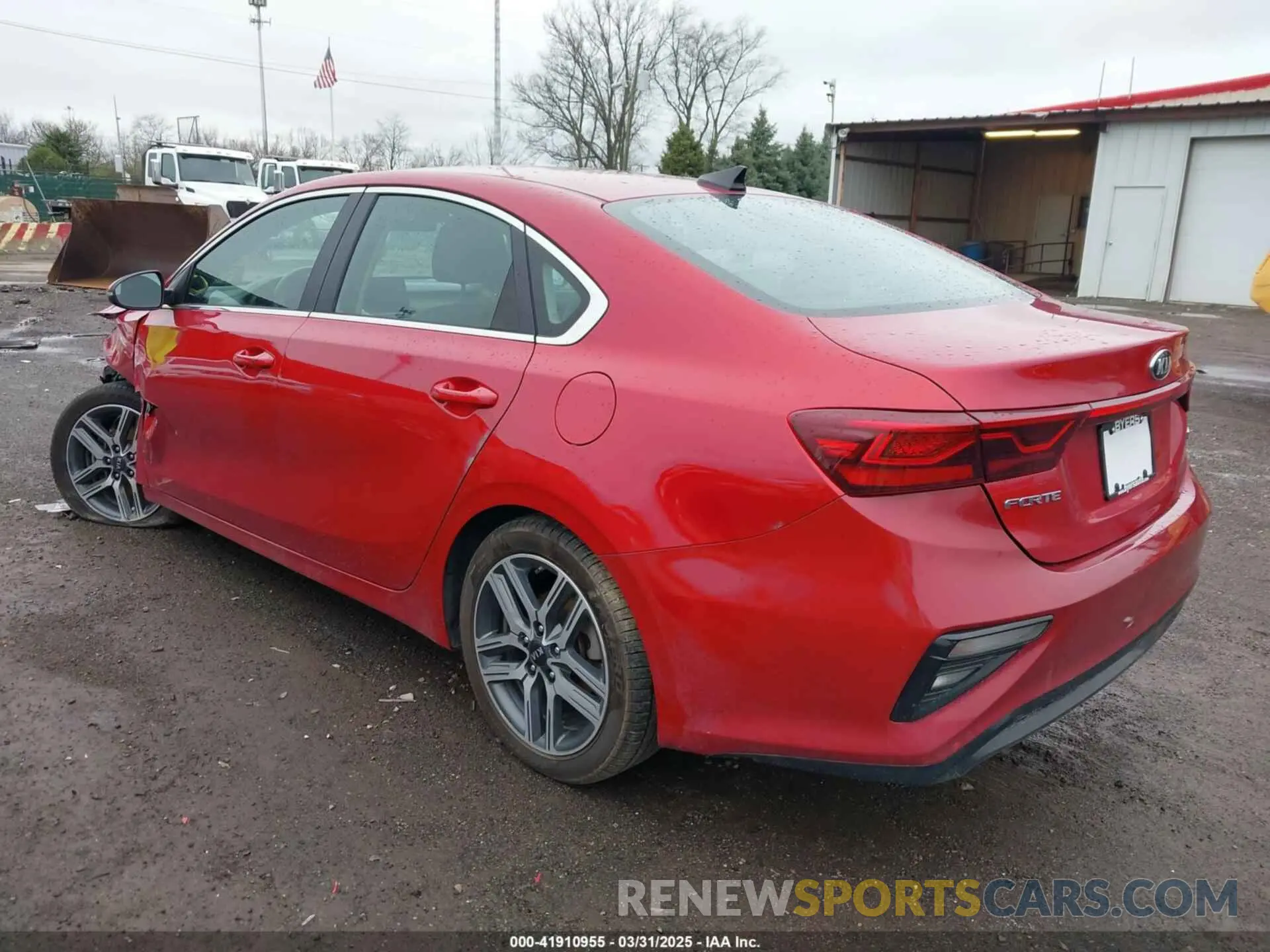 3 Photograph of a damaged car 3KPF54AD3LE167436 KIA FORTE 2020