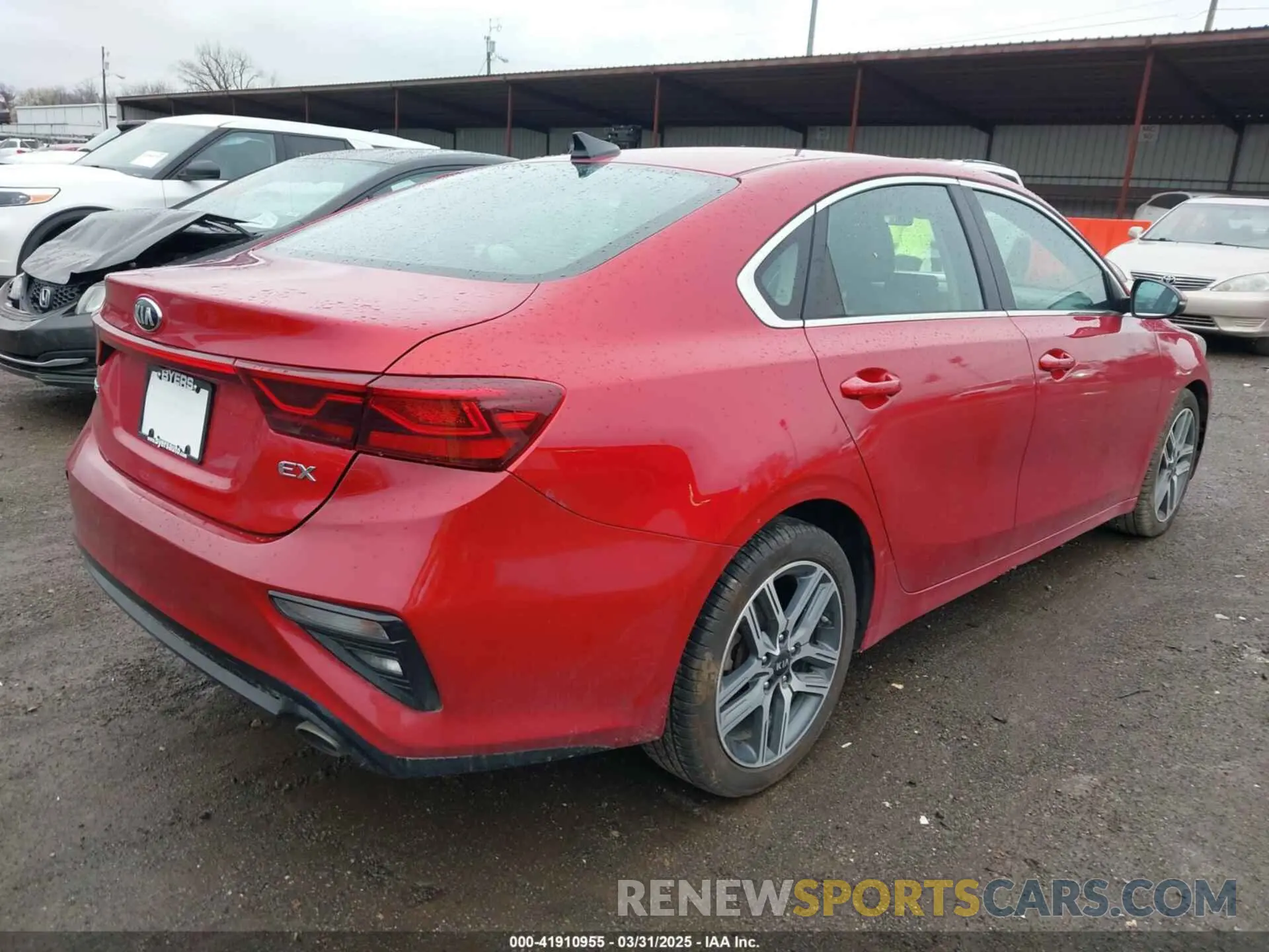 4 Photograph of a damaged car 3KPF54AD3LE167436 KIA FORTE 2020