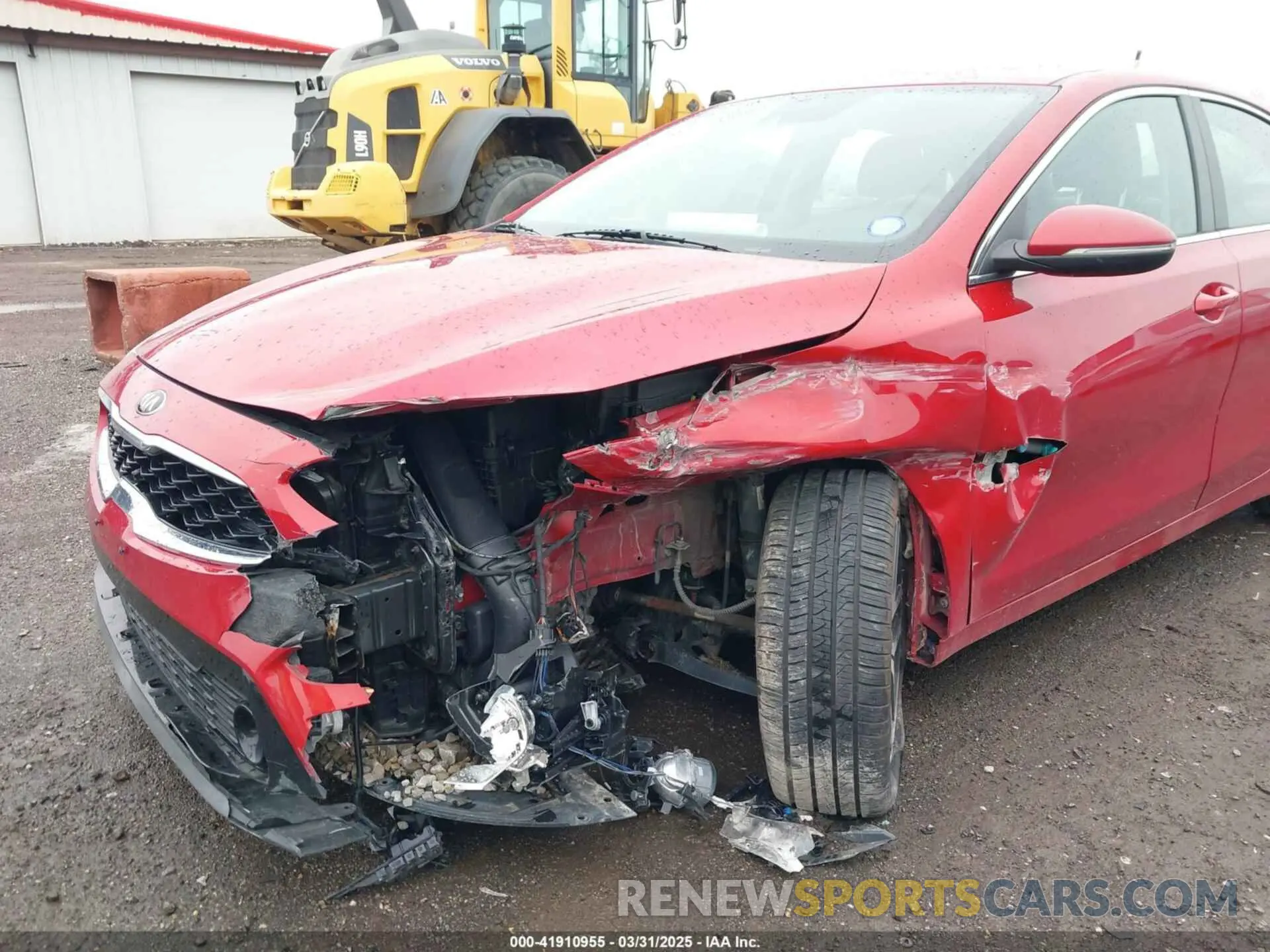 6 Photograph of a damaged car 3KPF54AD3LE167436 KIA FORTE 2020
