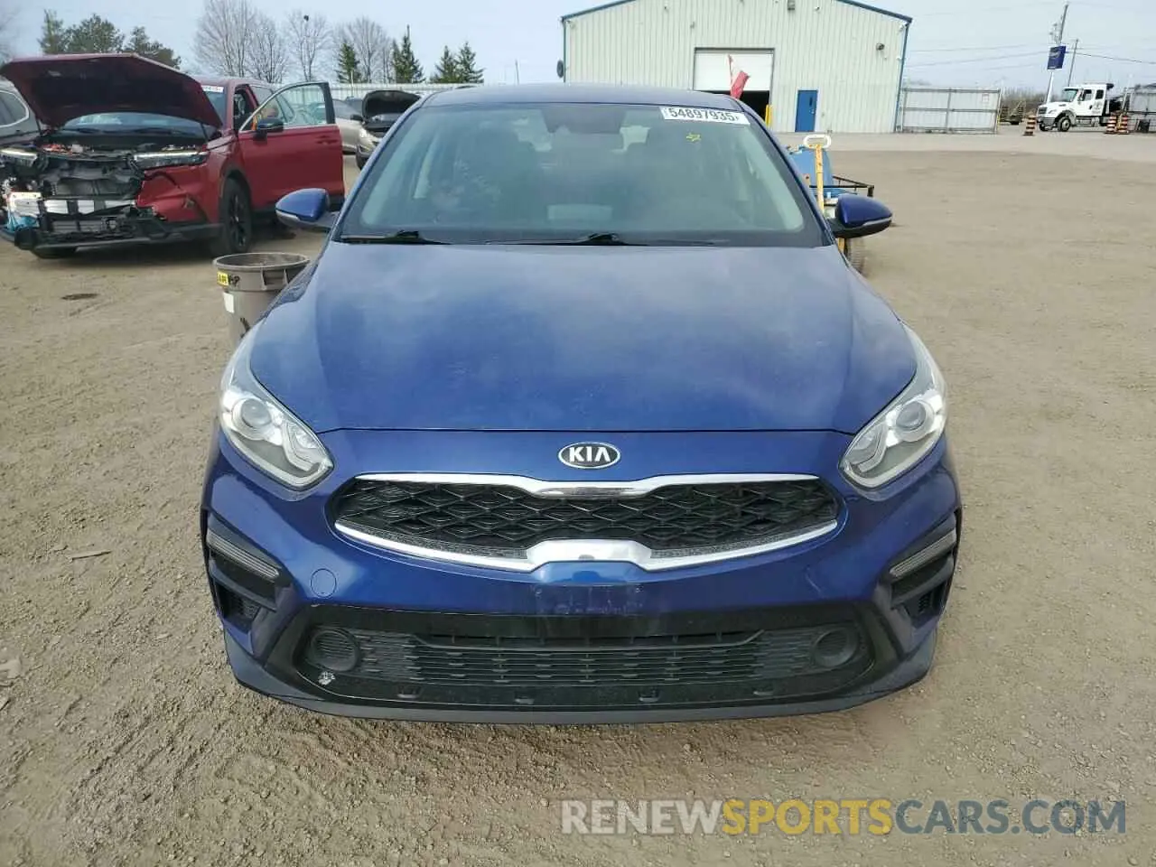 5 Photograph of a damaged car 3KPF54AD3LE181255 KIA FORTE 2020