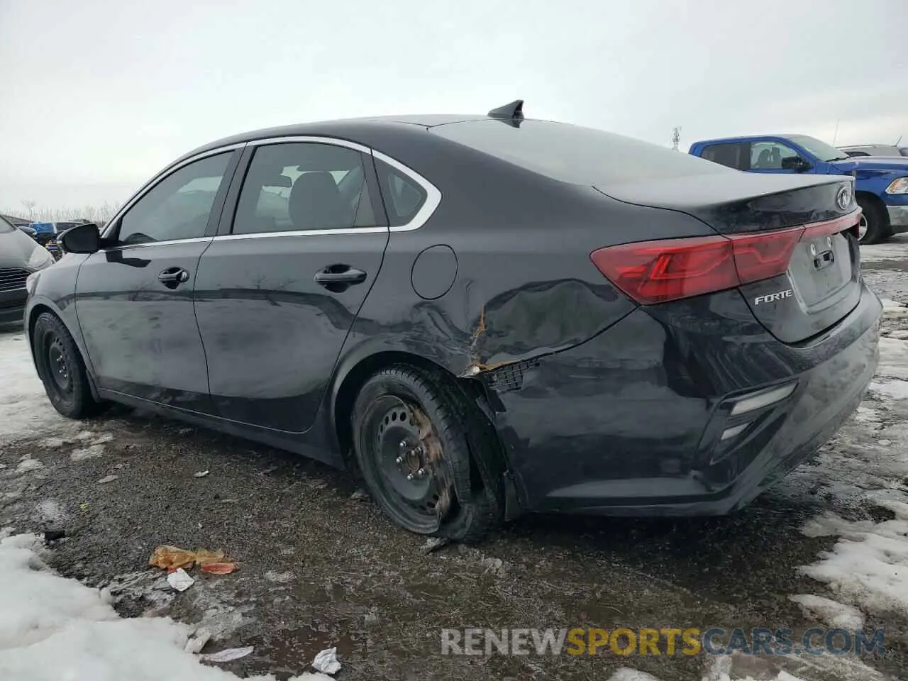 2 Photograph of a damaged car 3KPF54AD5LE242637 KIA FORTE 2020