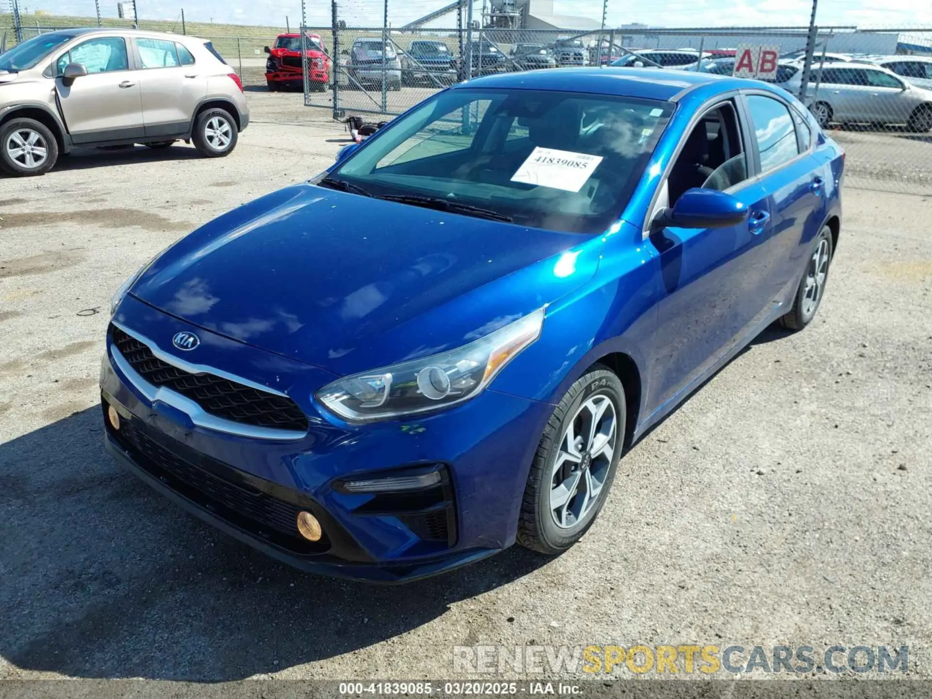 2 Photograph of a damaged car 3KPF24AD0ME264586 KIA FORTE 2021