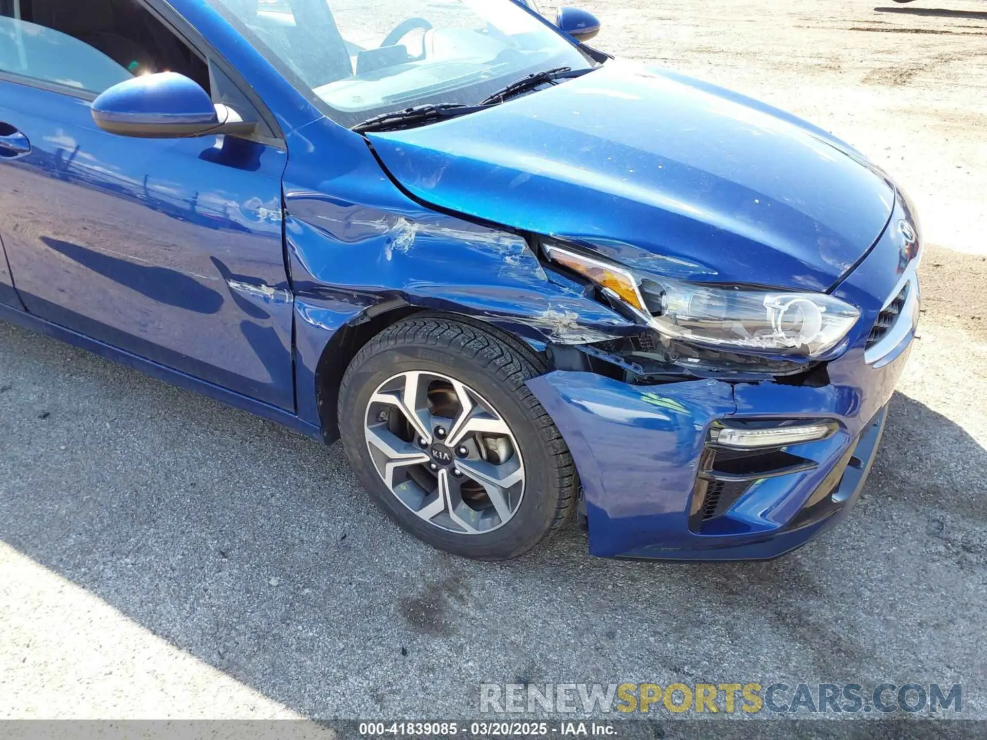 6 Photograph of a damaged car 3KPF24AD0ME264586 KIA FORTE 2021