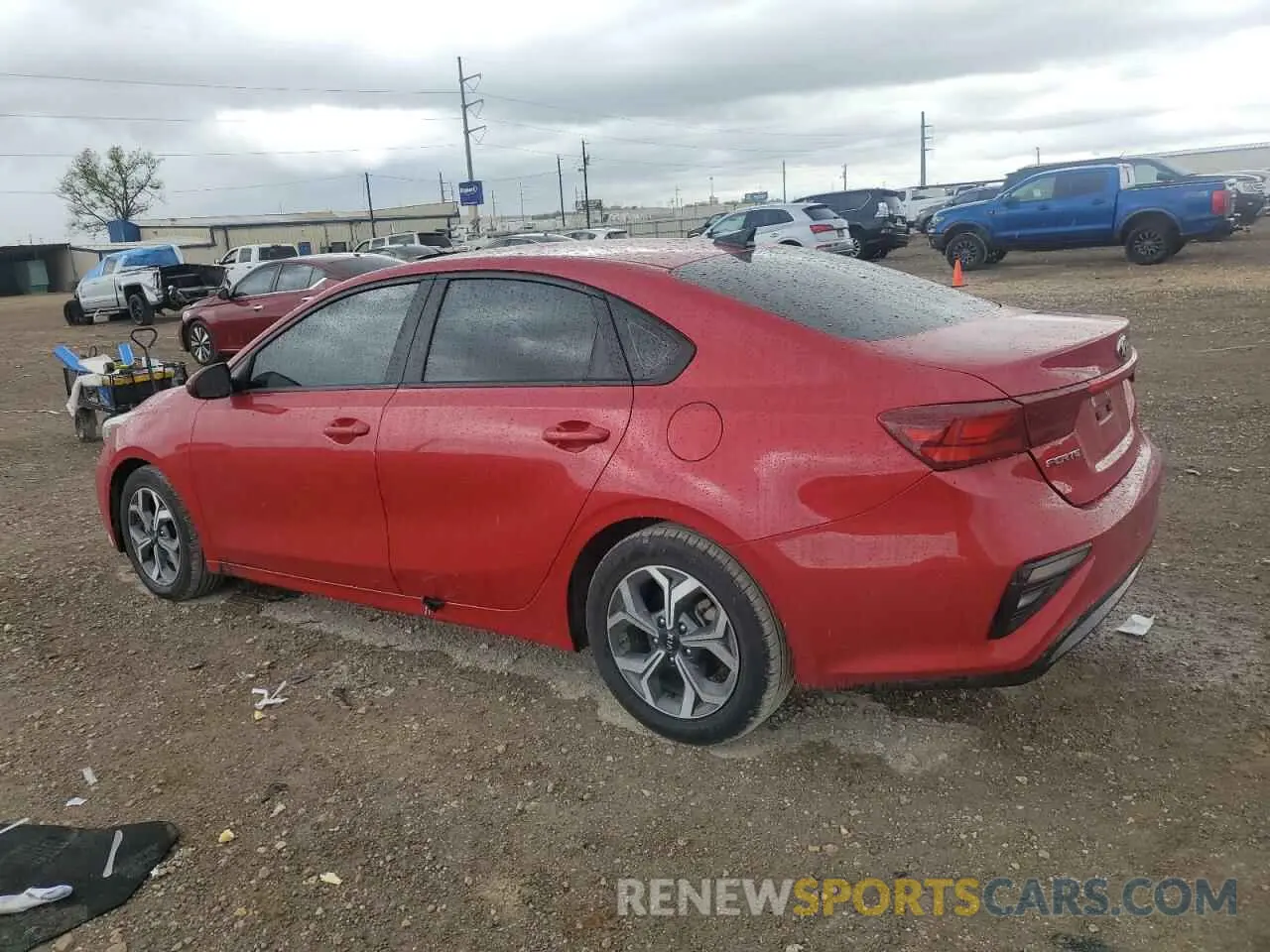 2 Photograph of a damaged car 3KPF24AD0ME266886 KIA FORTE 2021