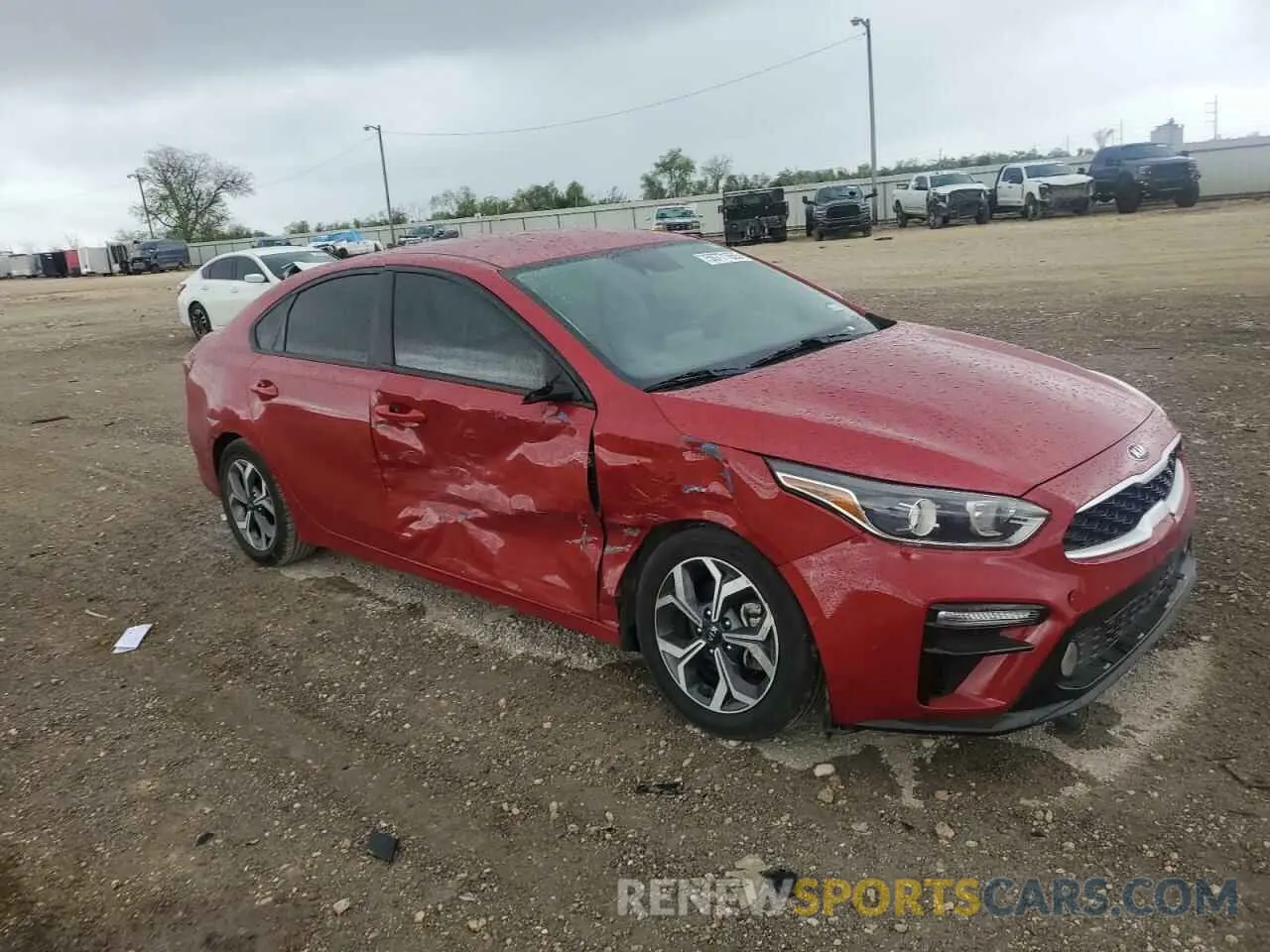 4 Photograph of a damaged car 3KPF24AD0ME266886 KIA FORTE 2021