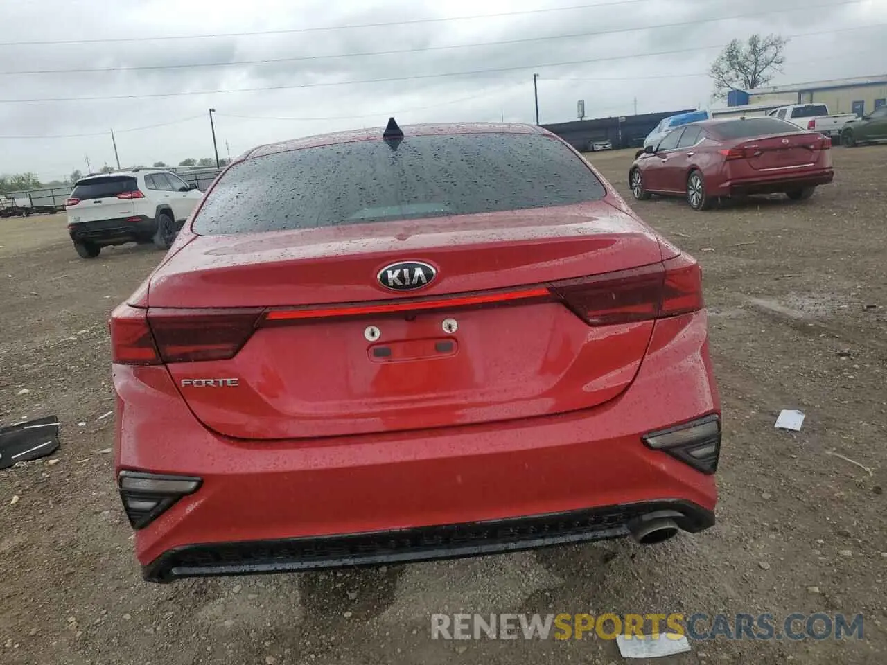 6 Photograph of a damaged car 3KPF24AD0ME266886 KIA FORTE 2021