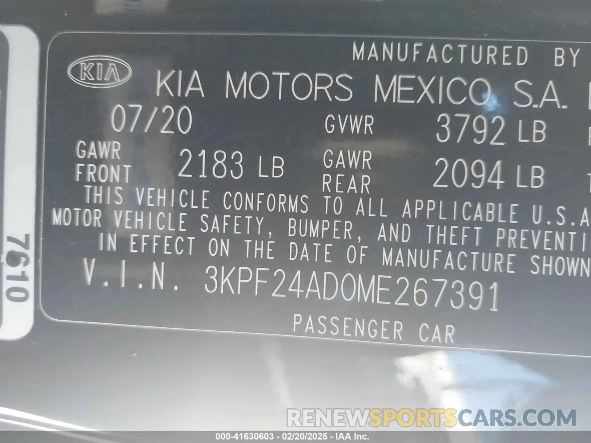 9 Photograph of a damaged car 3KPF24AD0ME267391 KIA FORTE 2021