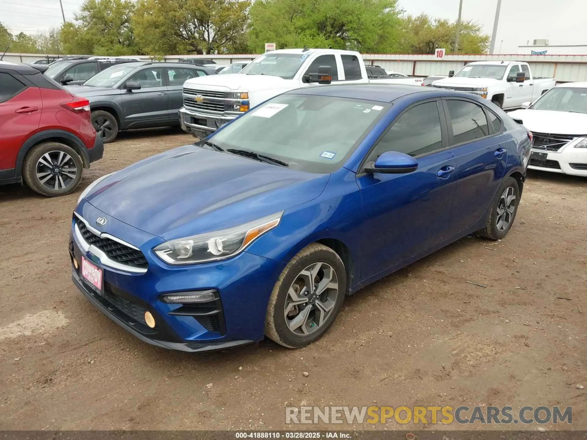 2 Photograph of a damaged car 3KPF24AD0ME288497 KIA FORTE 2021