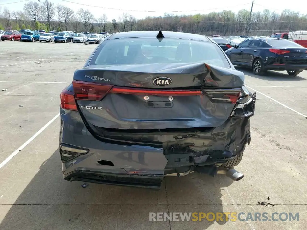 6 Photograph of a damaged car 3KPF24AD0ME289083 KIA FORTE 2021