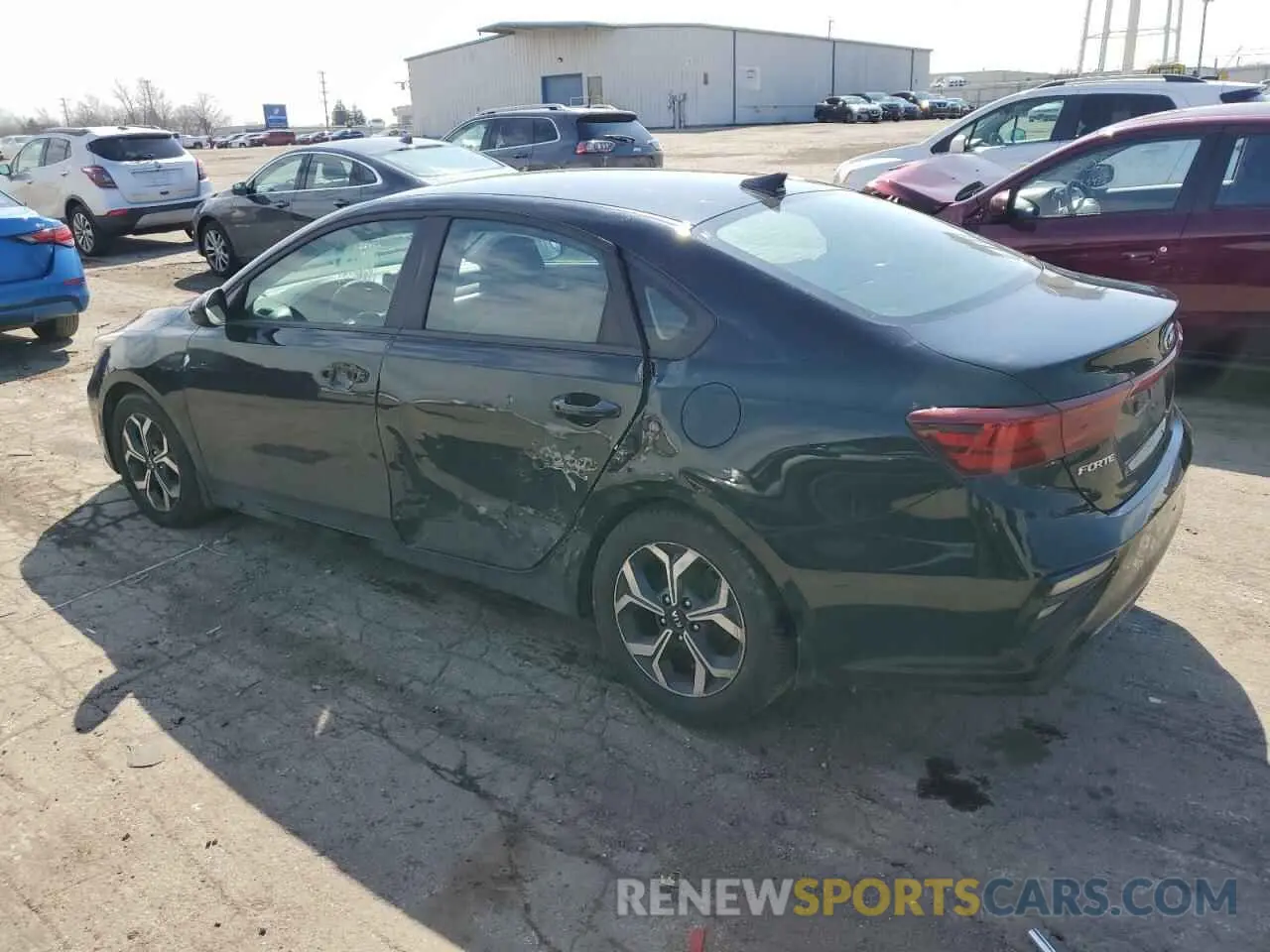 2 Photograph of a damaged car 3KPF24AD0ME298169 KIA FORTE 2021