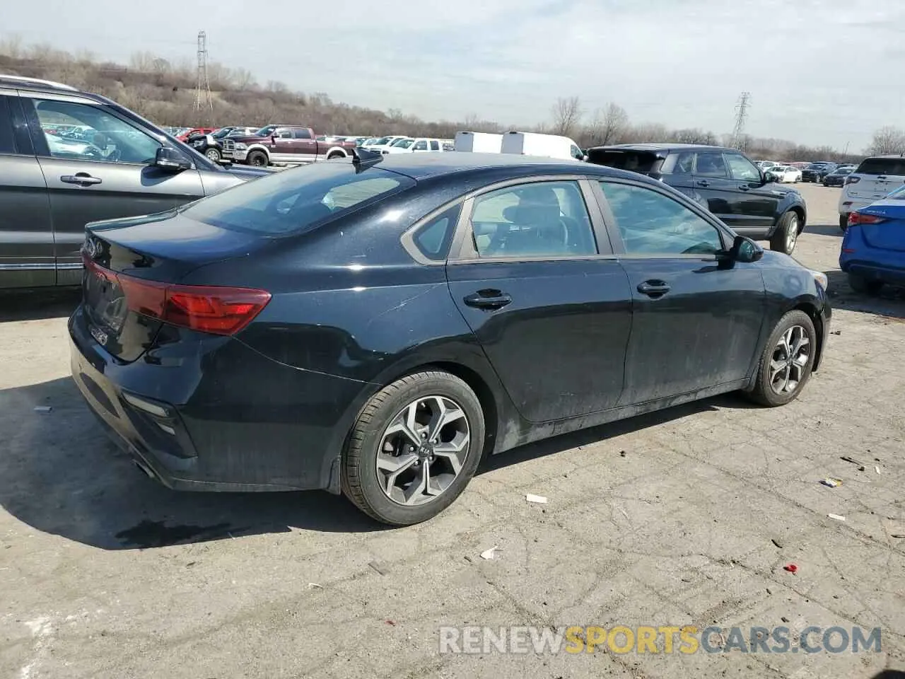 3 Photograph of a damaged car 3KPF24AD0ME298169 KIA FORTE 2021