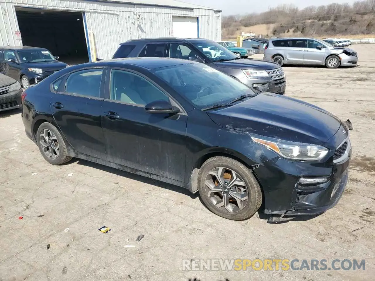 4 Photograph of a damaged car 3KPF24AD0ME298169 KIA FORTE 2021