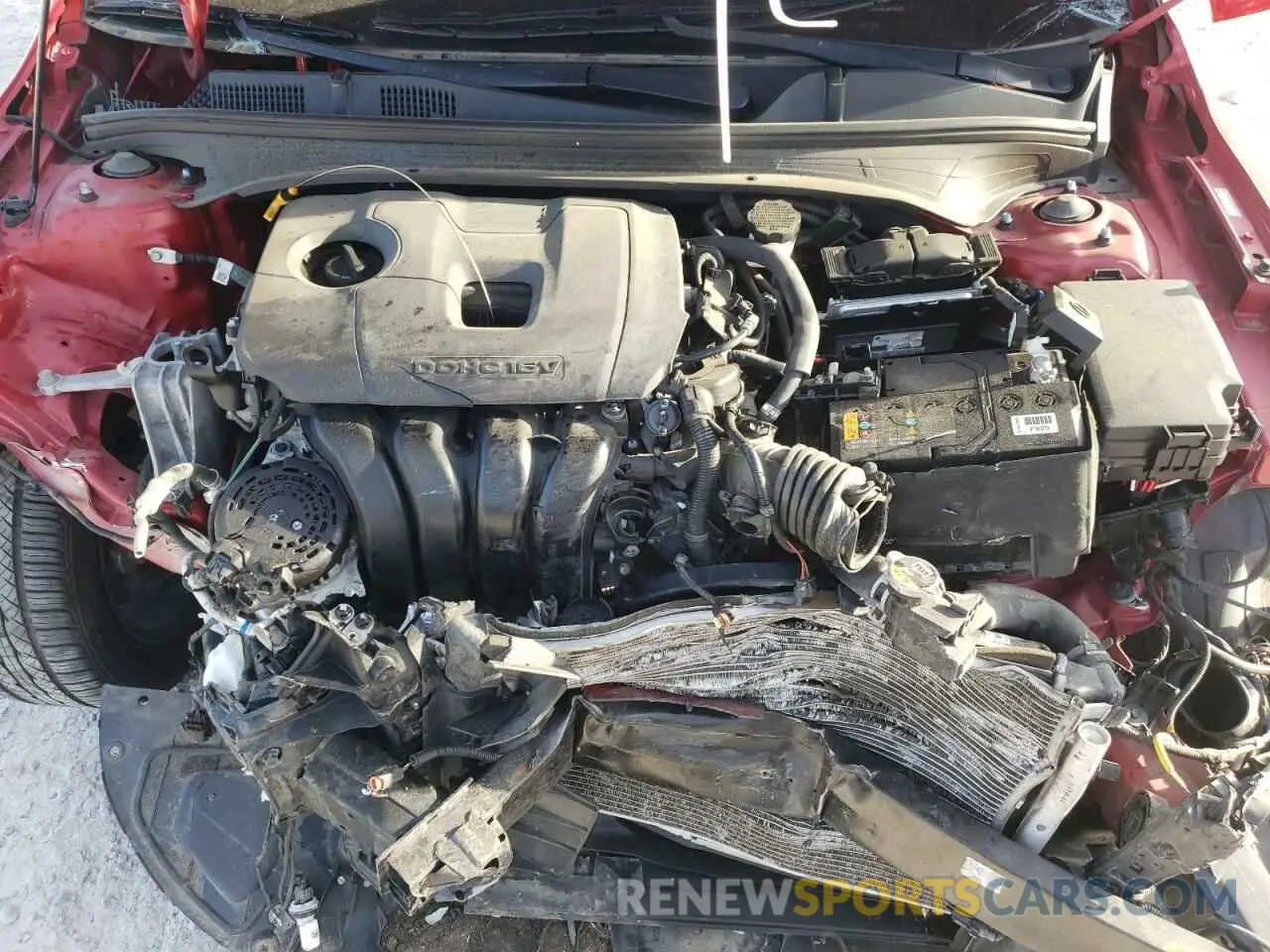 11 Photograph of a damaged car 3KPF24AD0ME309221 KIA FORTE 2021