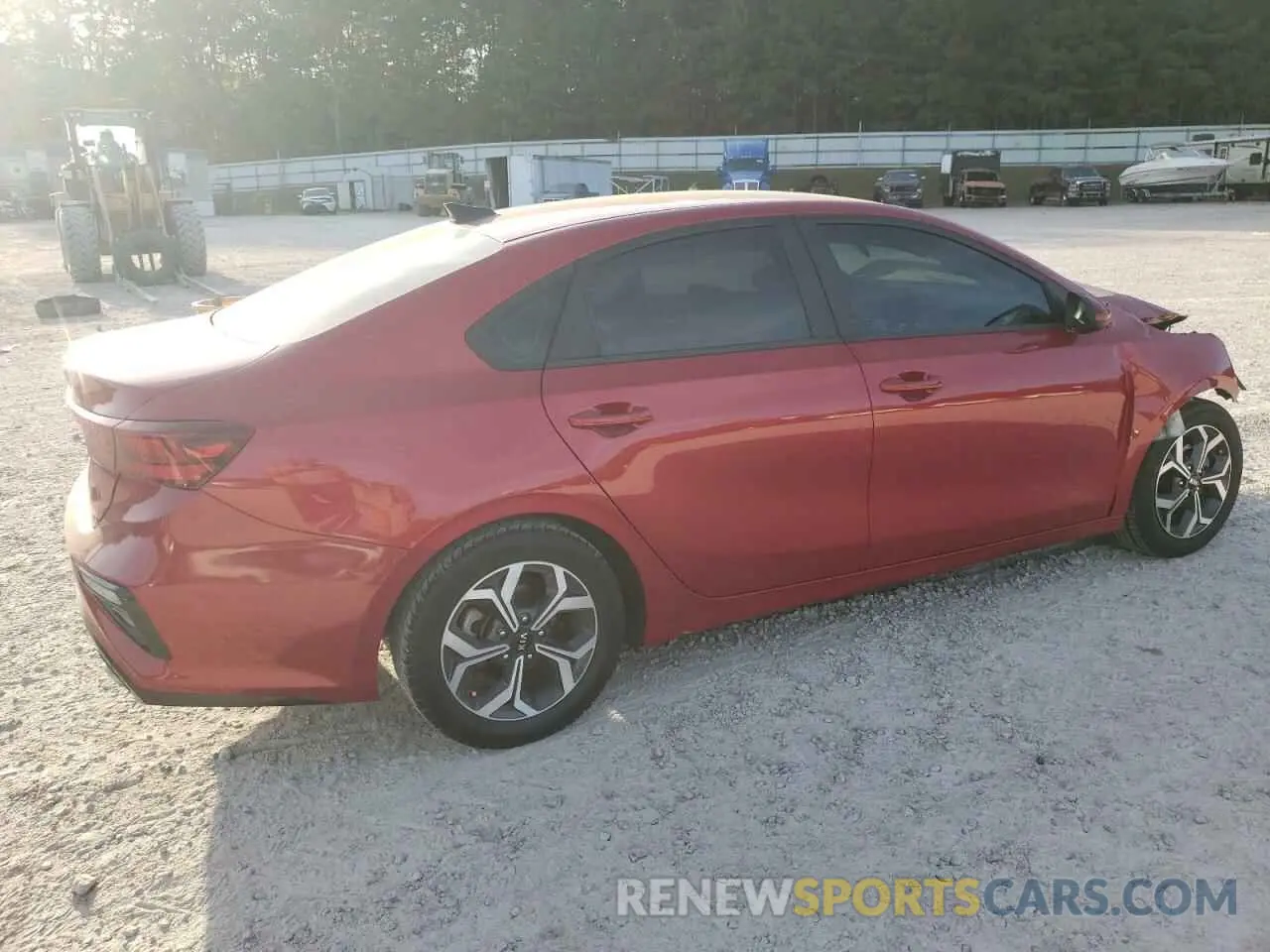 3 Photograph of a damaged car 3KPF24AD0ME309221 KIA FORTE 2021