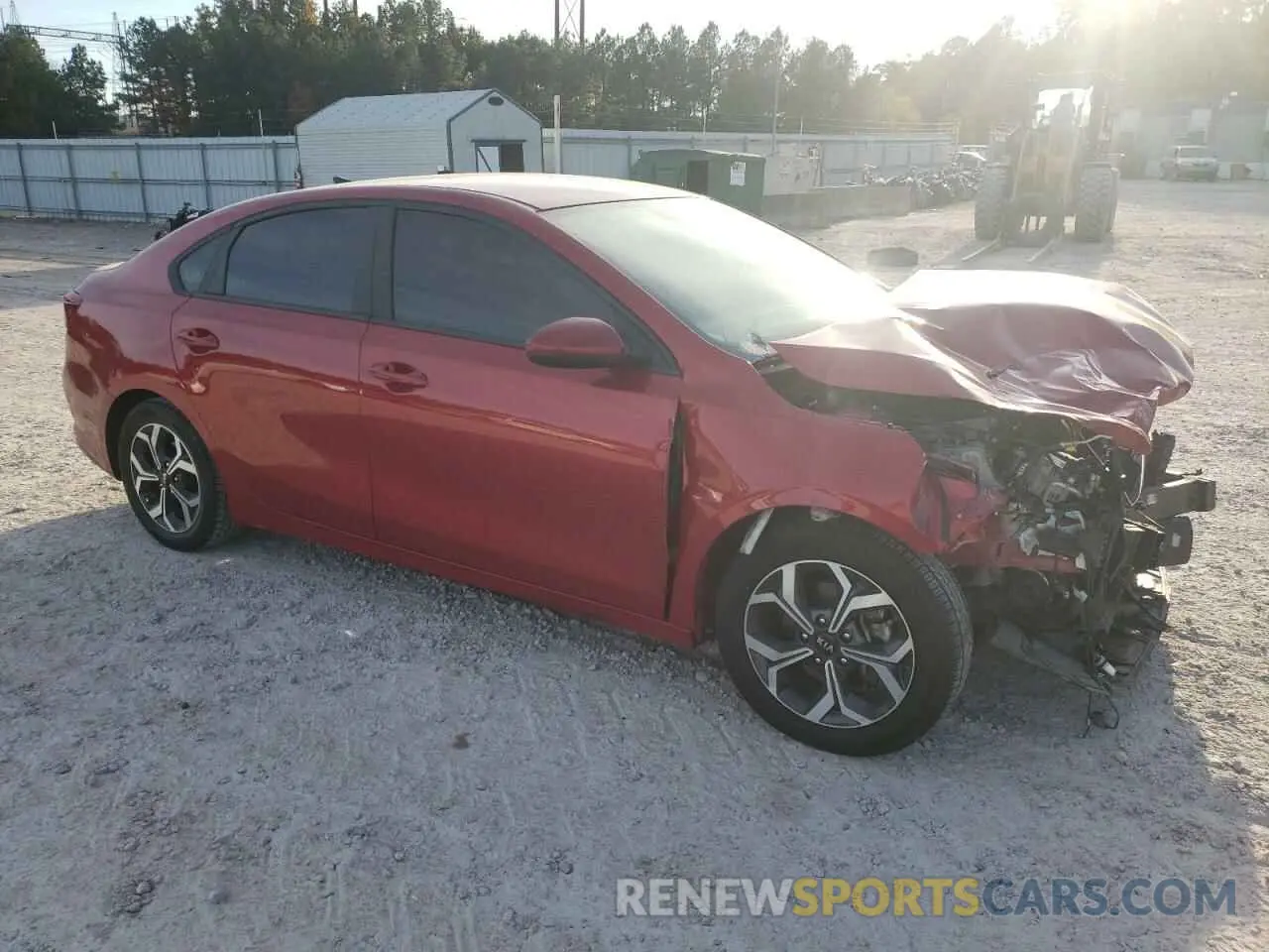 4 Photograph of a damaged car 3KPF24AD0ME309221 KIA FORTE 2021