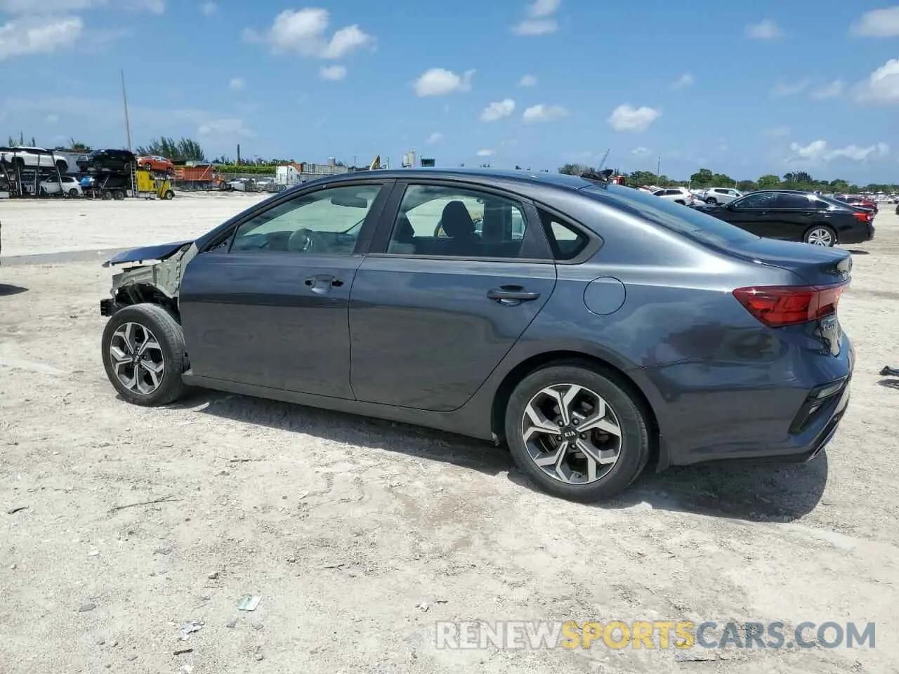 2 Photograph of a damaged car 3KPF24AD0ME311325 KIA FORTE 2021