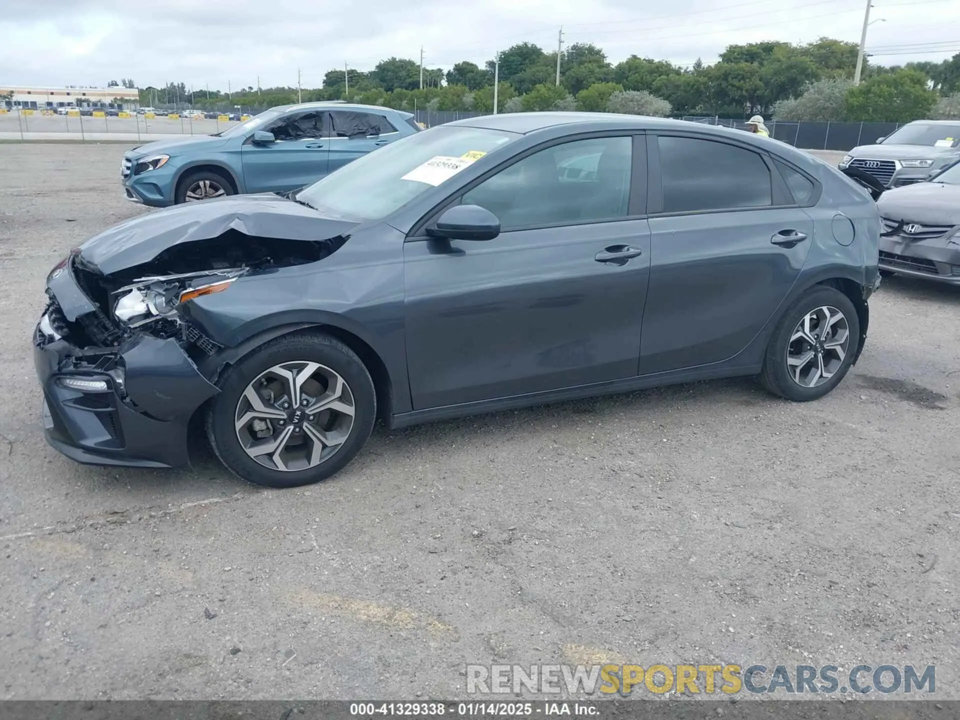 2 Photograph of a damaged car 3KPF24AD0ME312622 KIA FORTE 2021