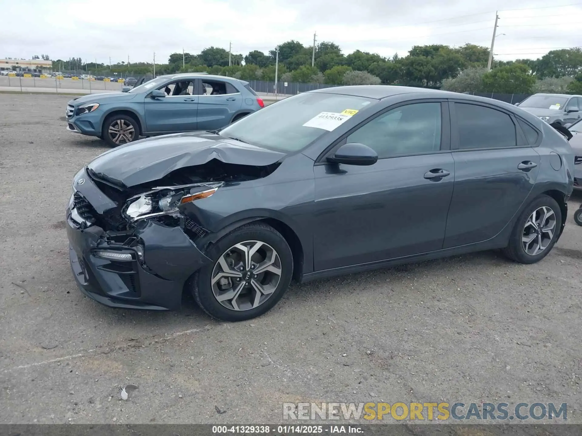 6 Photograph of a damaged car 3KPF24AD0ME312622 KIA FORTE 2021