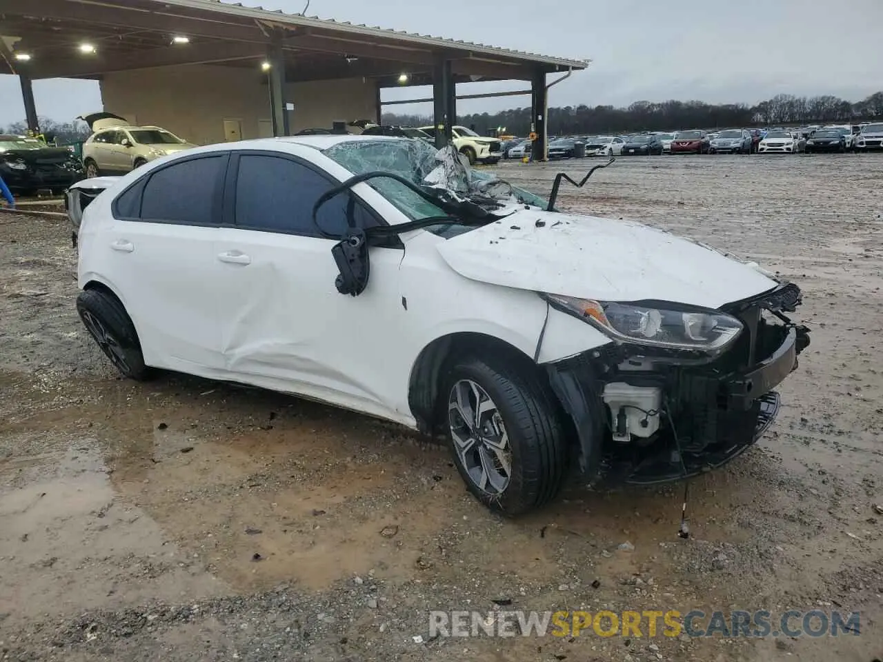 4 Photograph of a damaged car 3KPF24AD0ME314130 KIA FORTE 2021